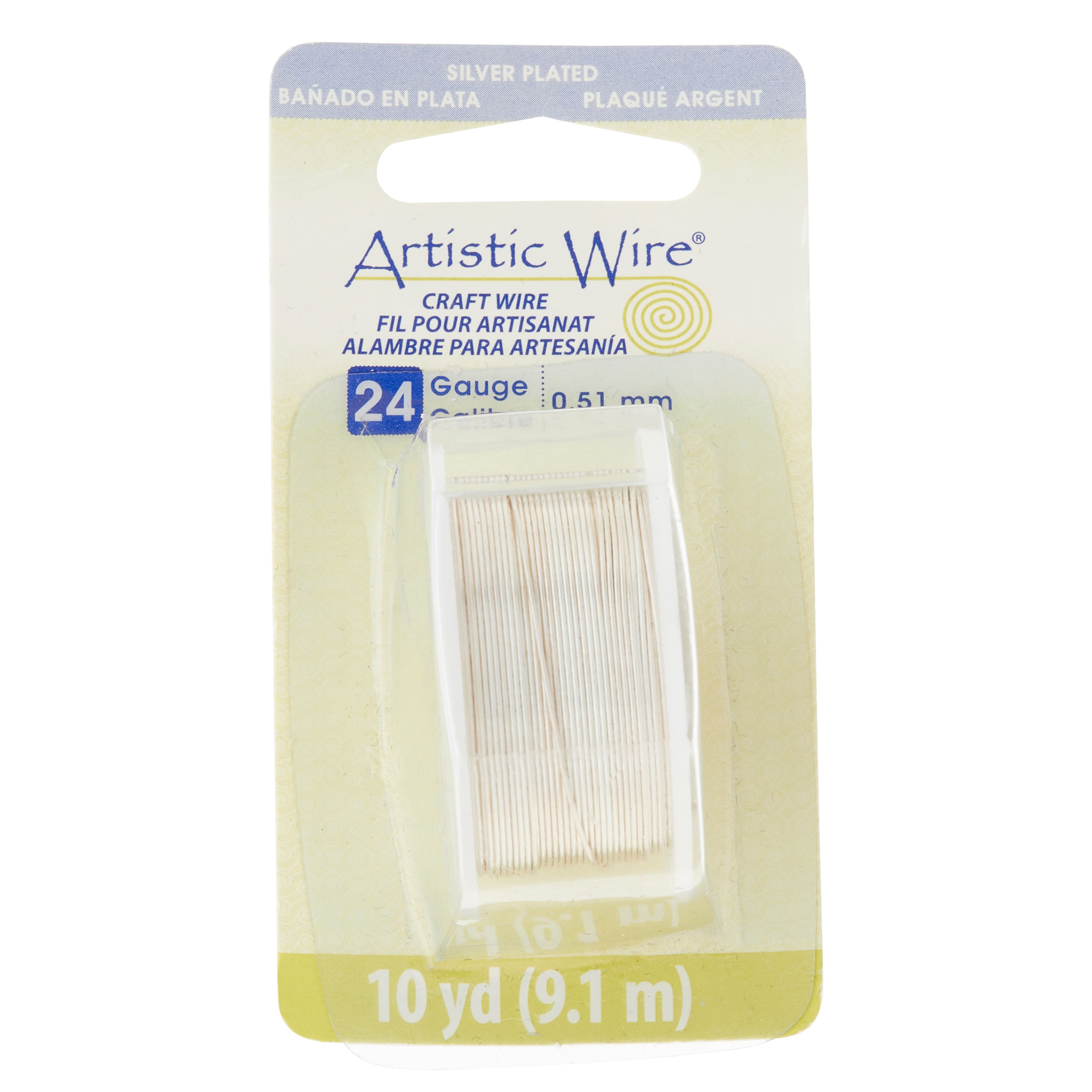 Artistic Wire®, Silver 24 Gauge