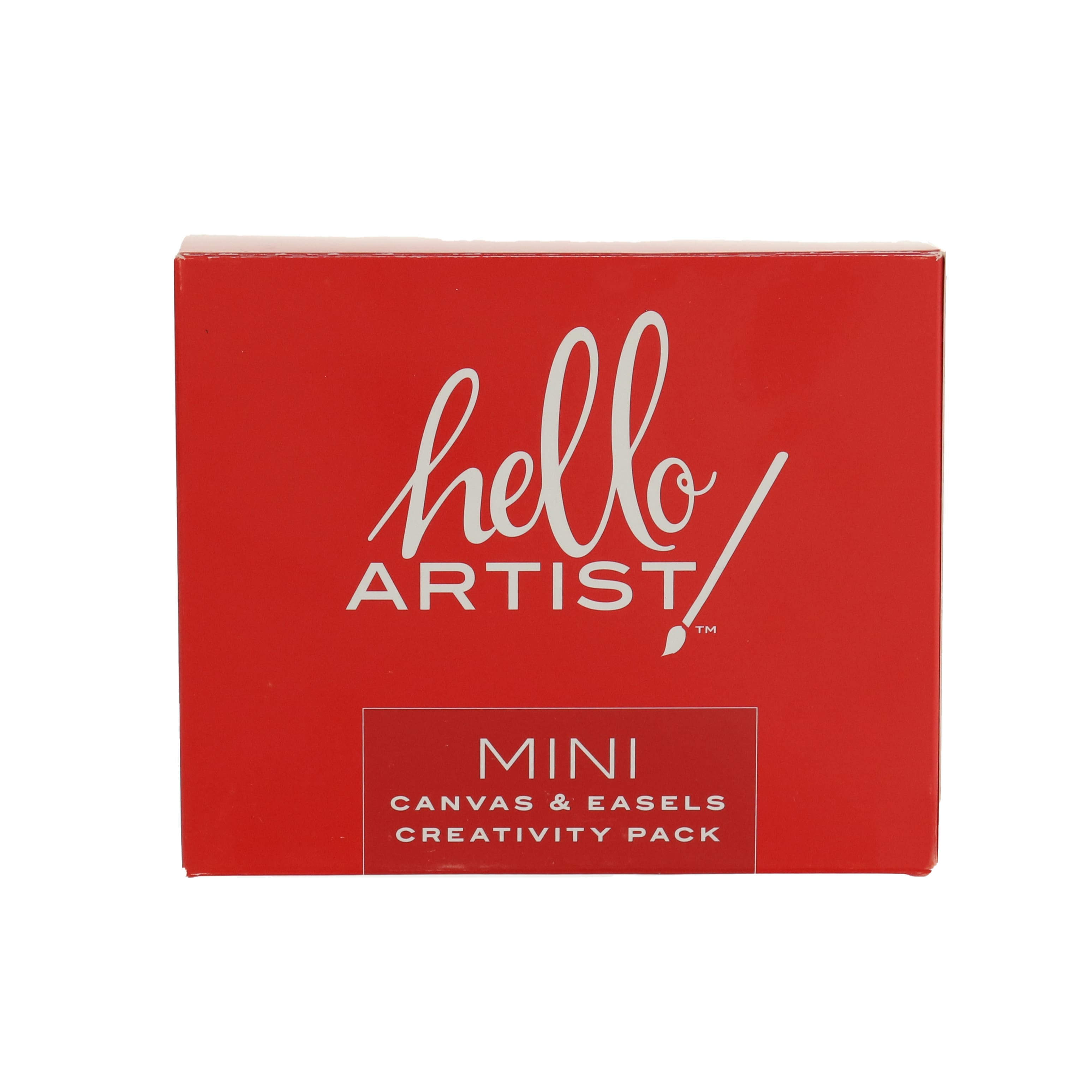 Hello Artist!™ Mini Canvas with Easel Party Pack