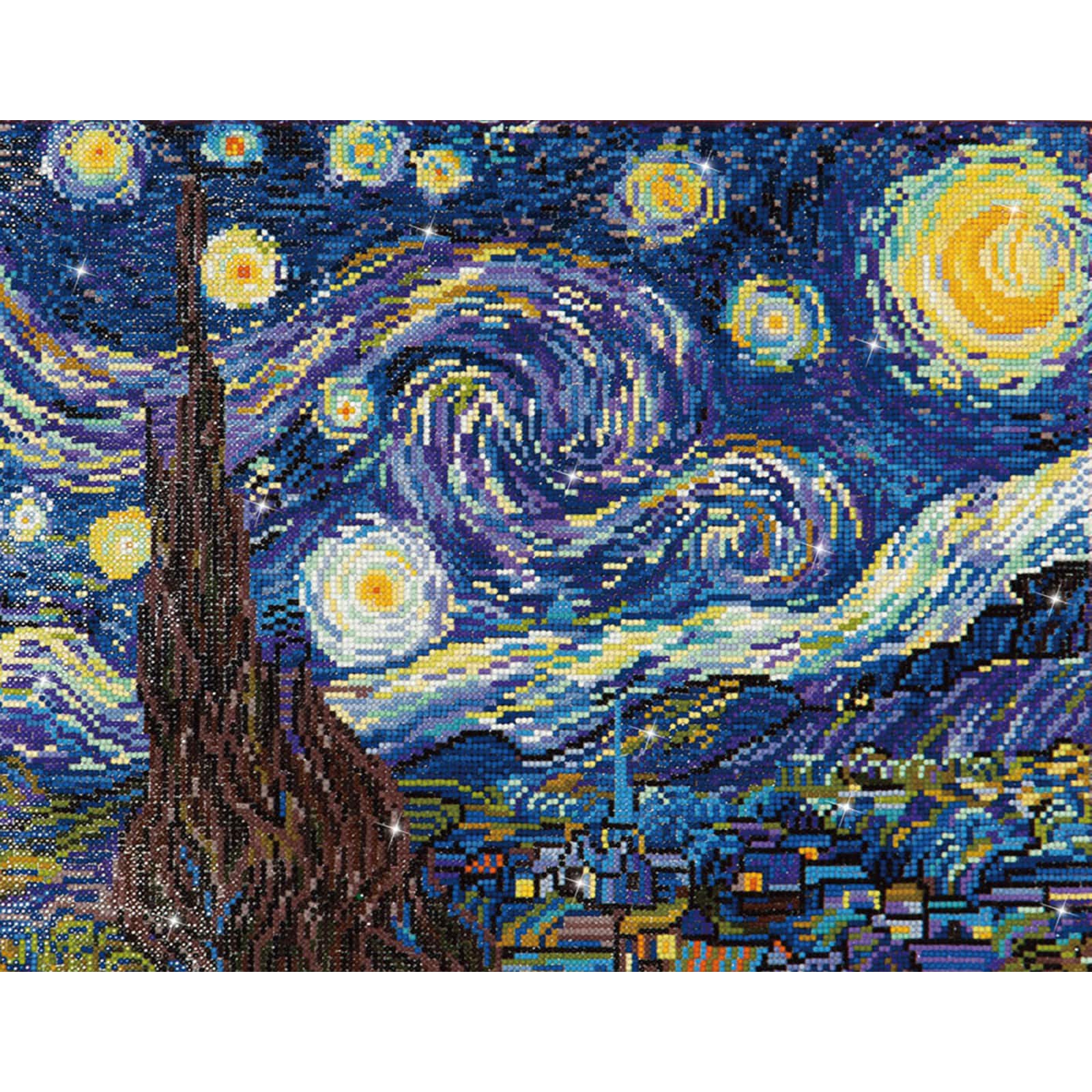 Diamond Dotz® Intermediate Level Starry Night Diamond Painting Kit
