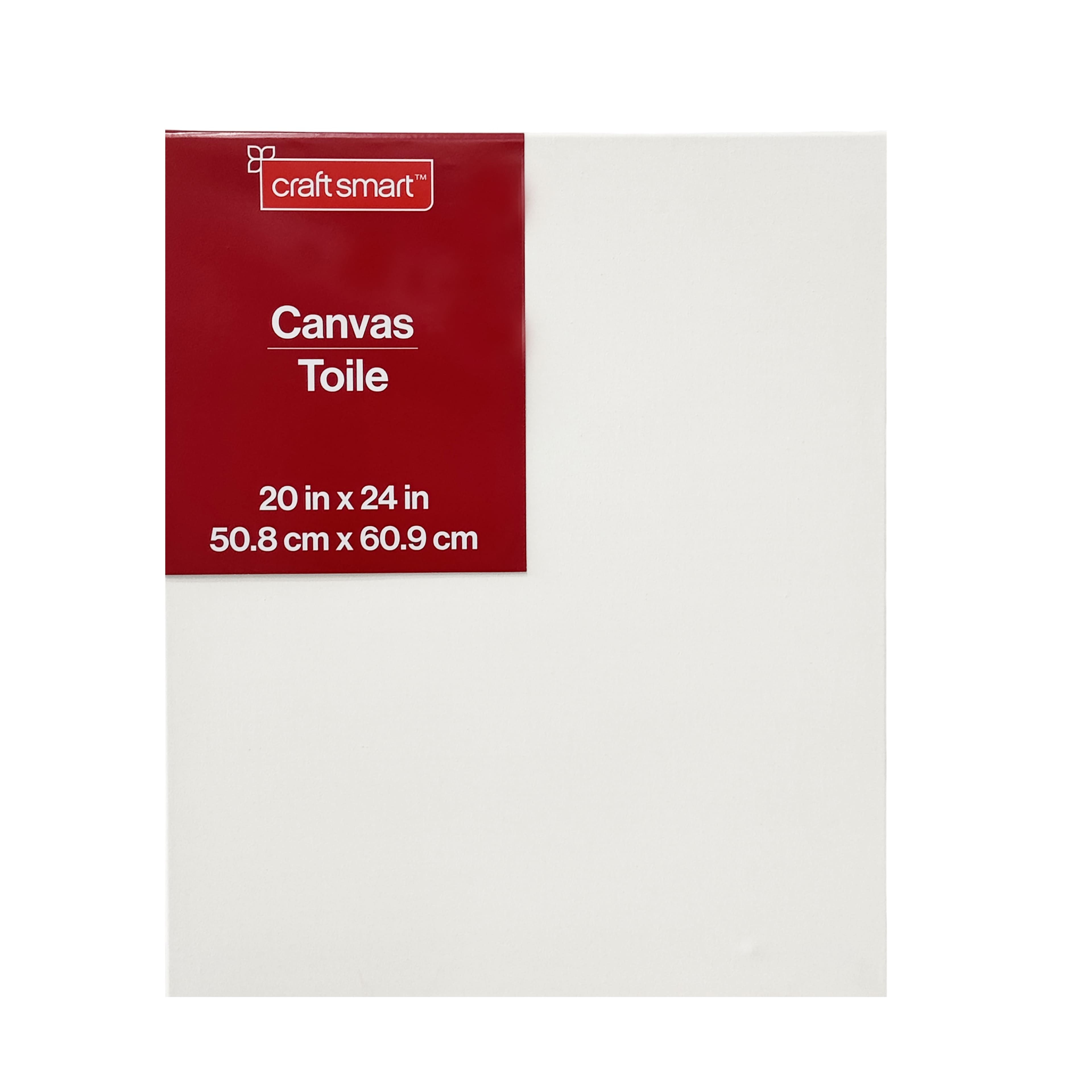 White Cotton Duck Canvas by Craft Smart&#x2122;