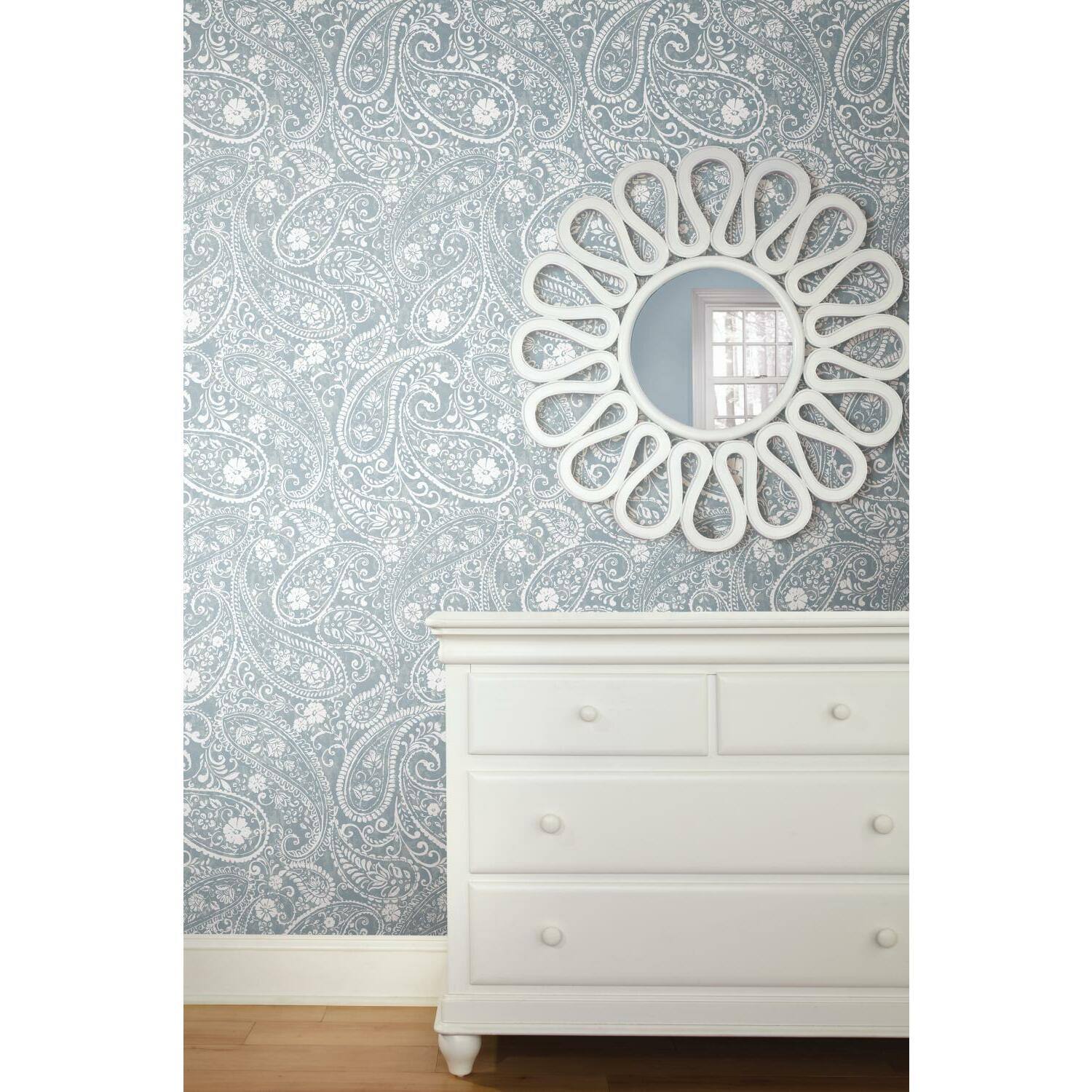 RoomMates Paisley Prince Peel &#x26; Stick Wallpaper