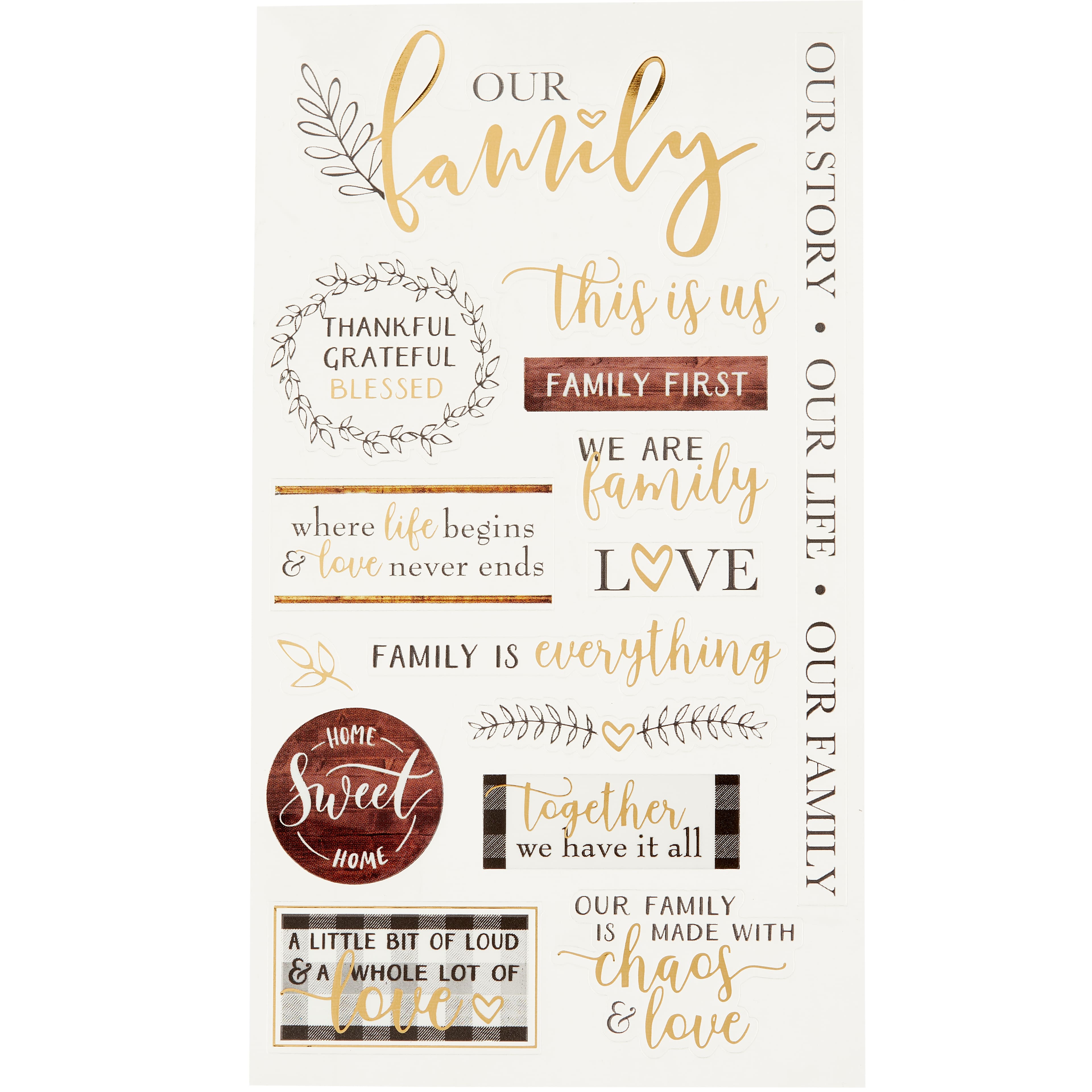 Blessed Family Stickers by Recollections&#x2122;