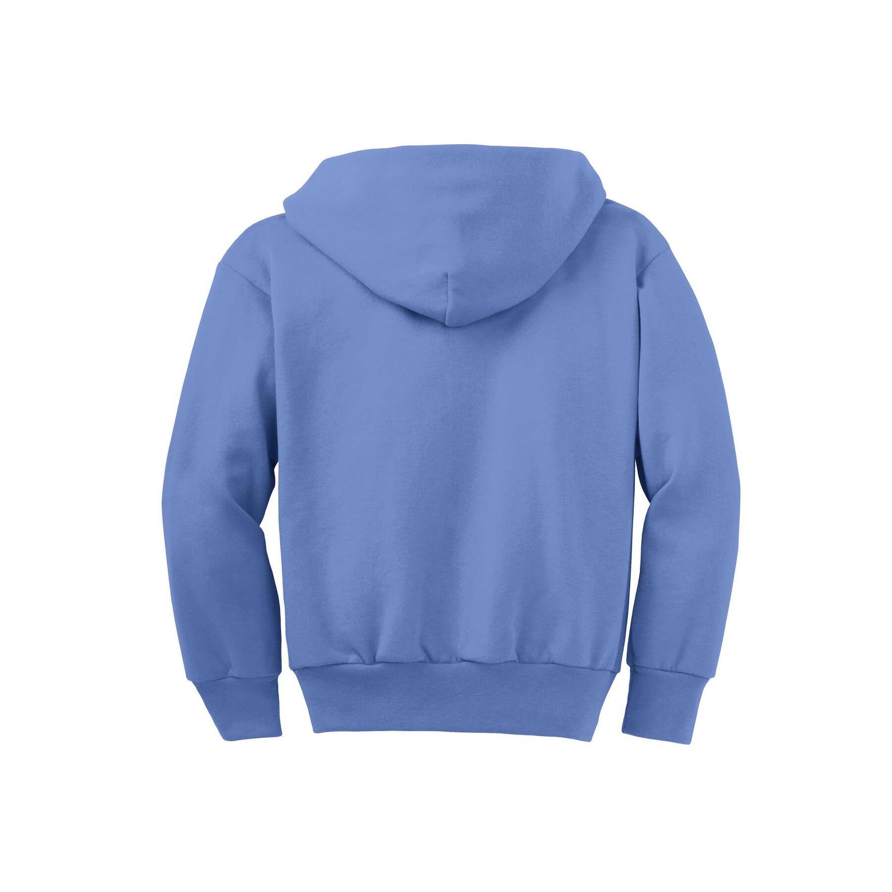 Port &#x26; Company&#xAE; Youth Core Fleece Full-Zip Hooded Sweatshirt