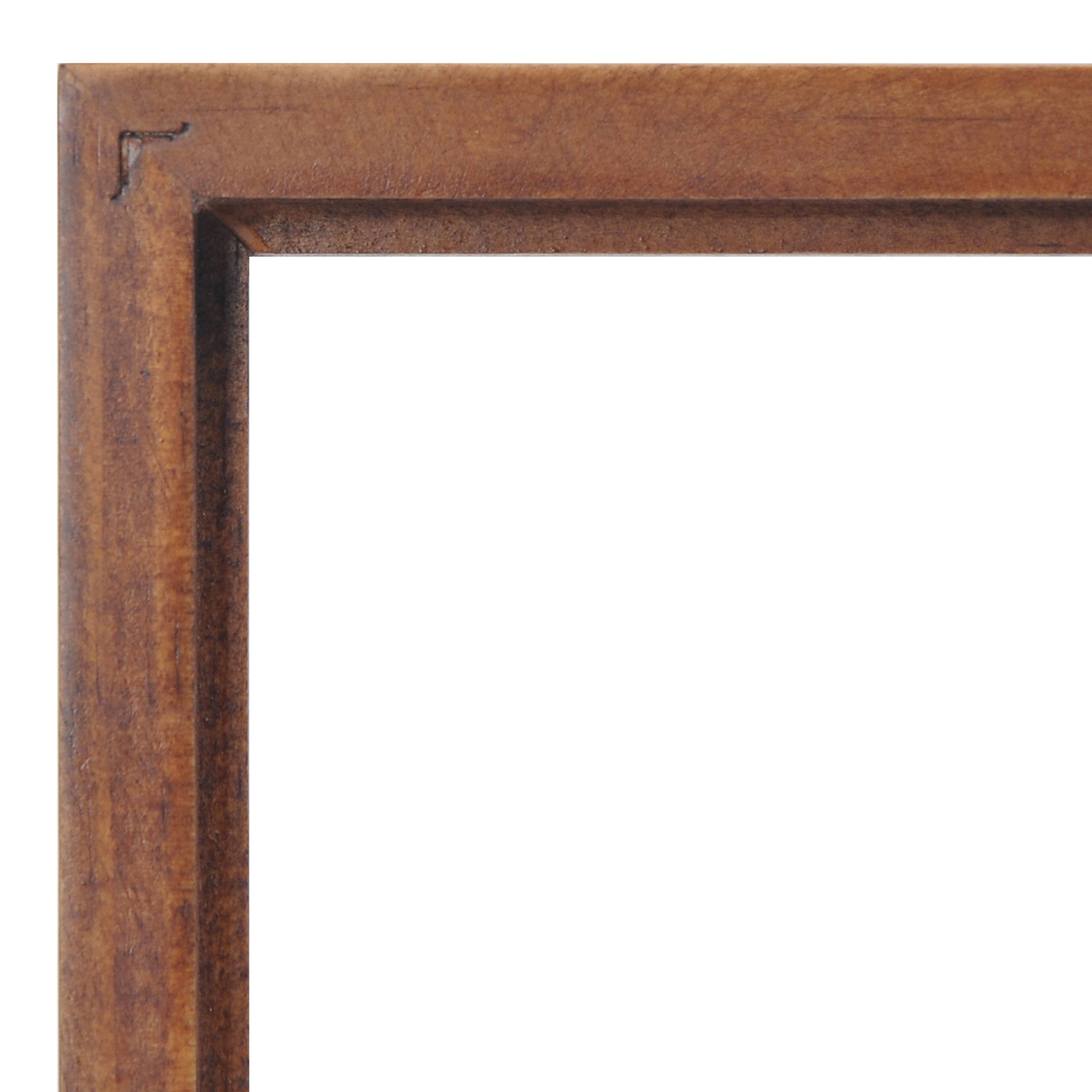 Expressions&#x2122; Narrow Brown Frame with Mat by Studio D&#xE9;cor&#xAE;