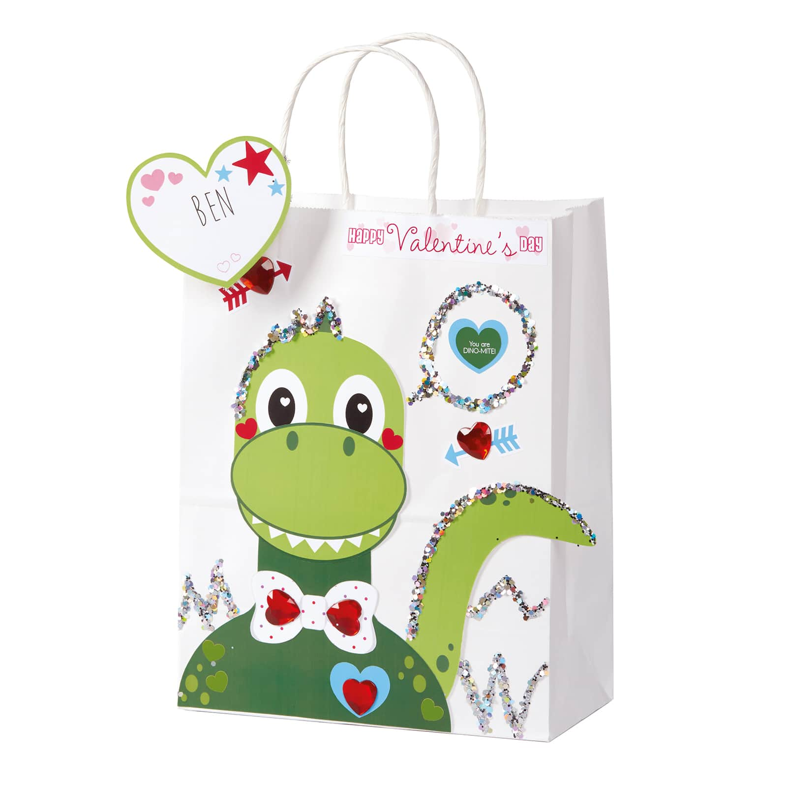 Find The Dinosaur Bag Kit By Creatology Valentine S Day At Michaels