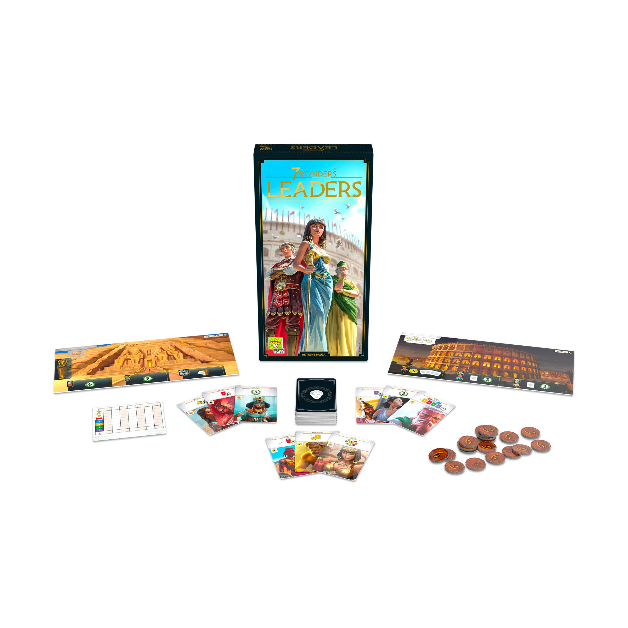 7 Wonders New Edition Leaders Board Game Expansion