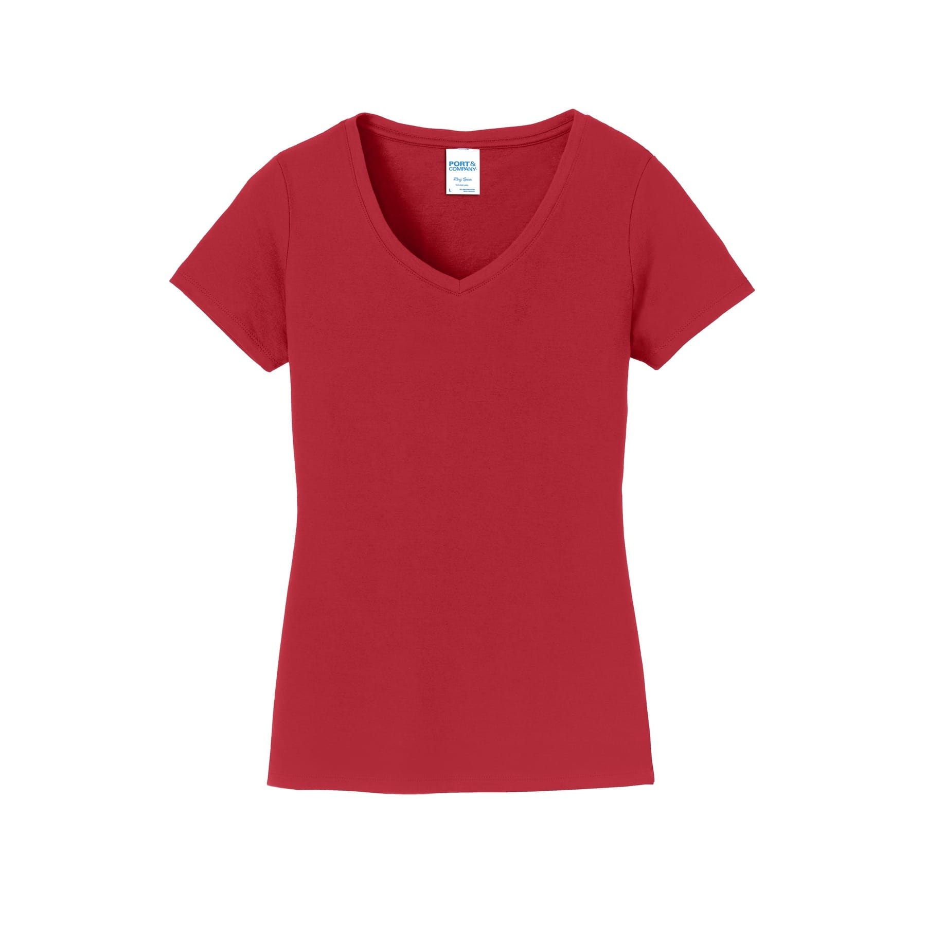 Port & Company® Fan Favorite™ Ladies V-Neck T-Shirt