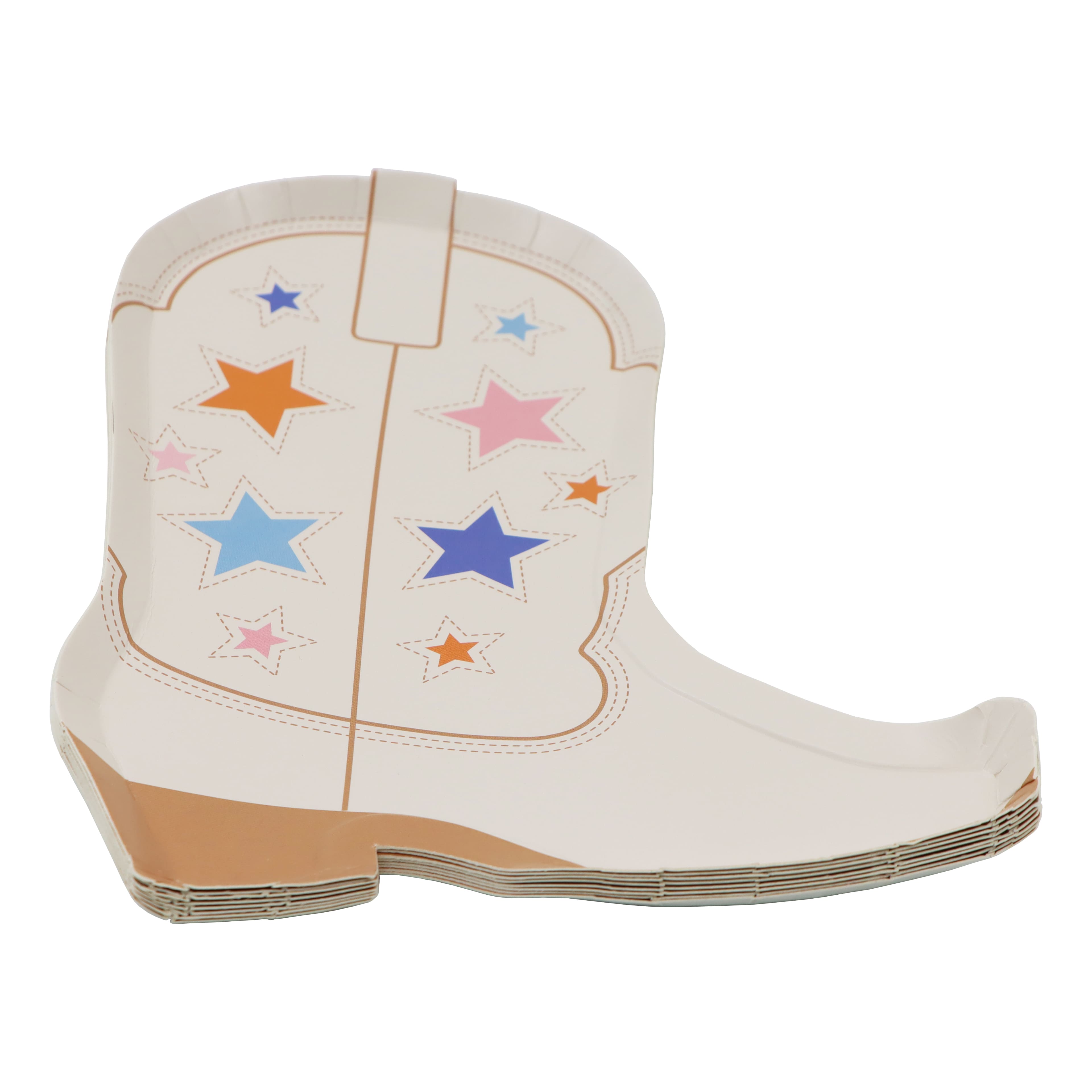 7&#x22; Boot Snack Plates, 8ct. by Celebrate It&#x2122;