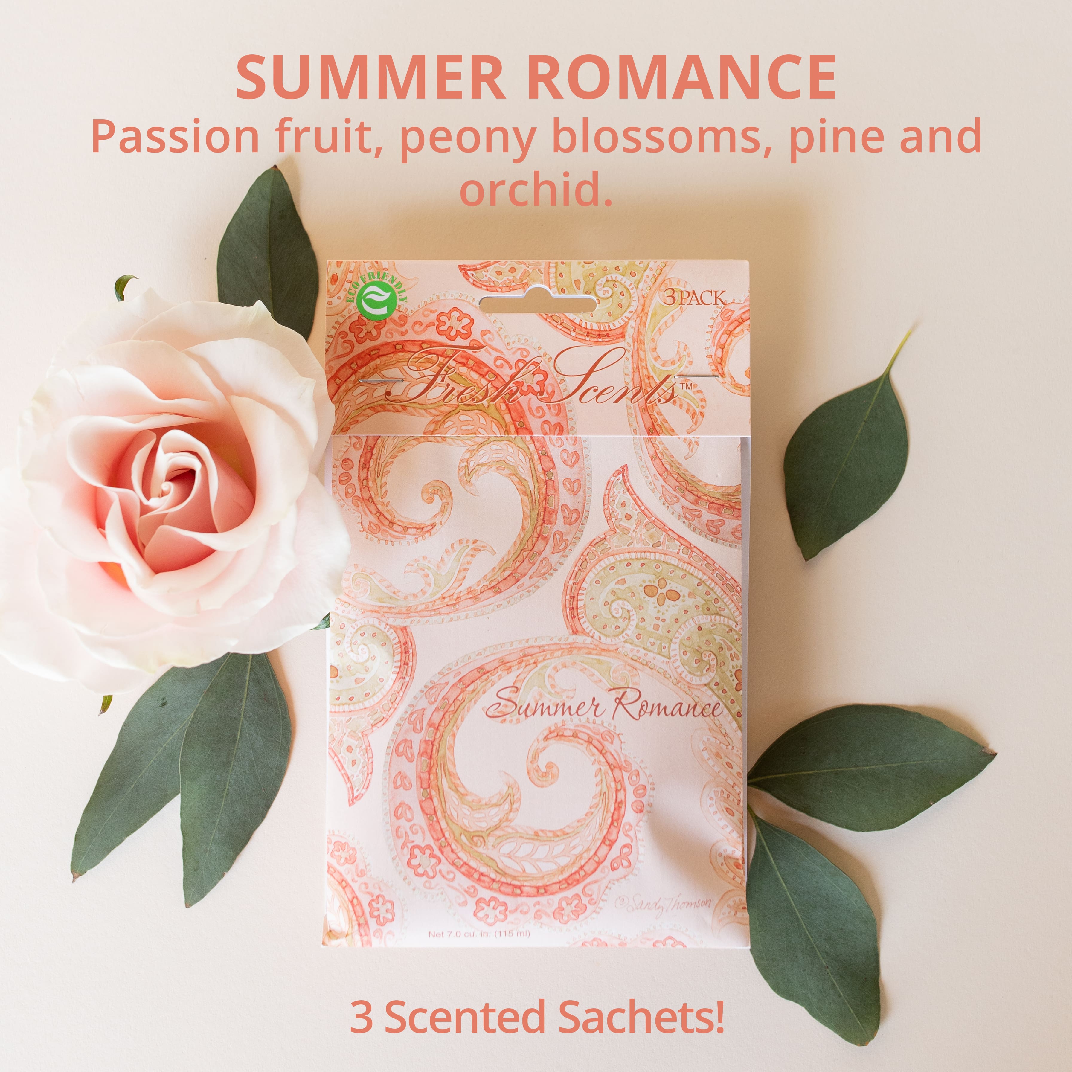 Willowbrook&#xAE; Fresh Scents&#x2122; Summer Romance&#xAE; Fragrance Sachets