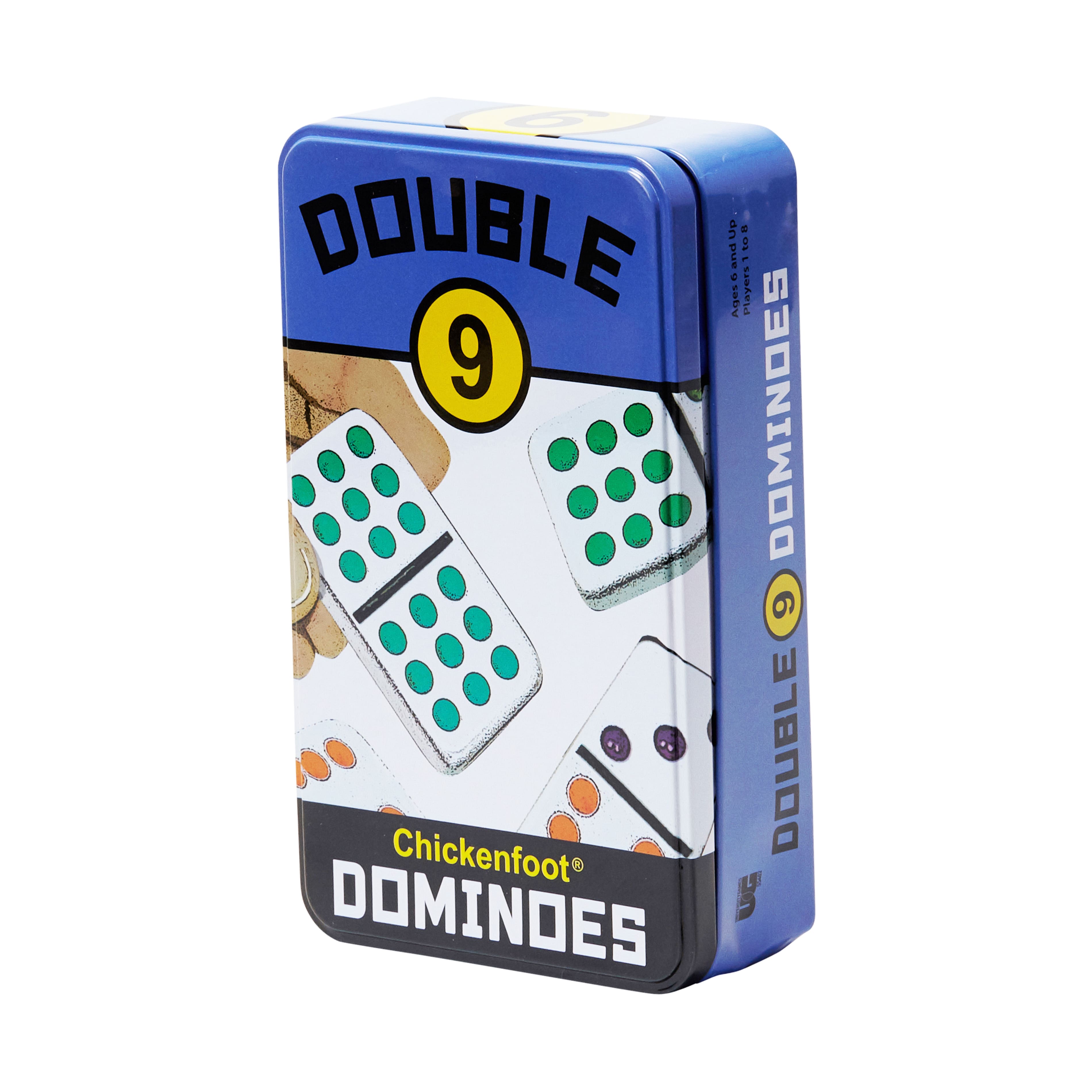 Double 9 Chickenfoot&#xAE; Dominoes