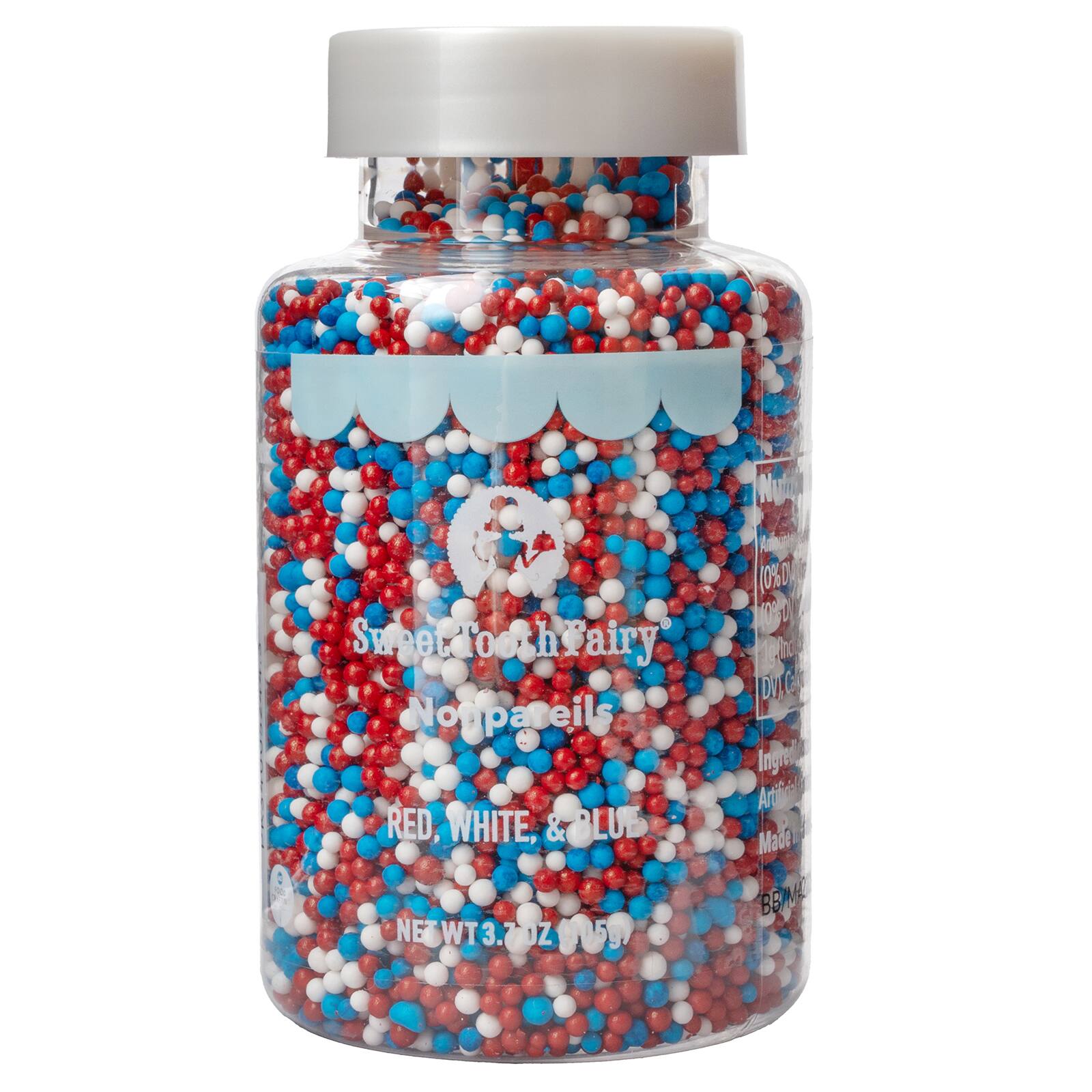 Sweet Tooth Fairy&#xAE; Red, White &#x26; Blue Nonpareils
