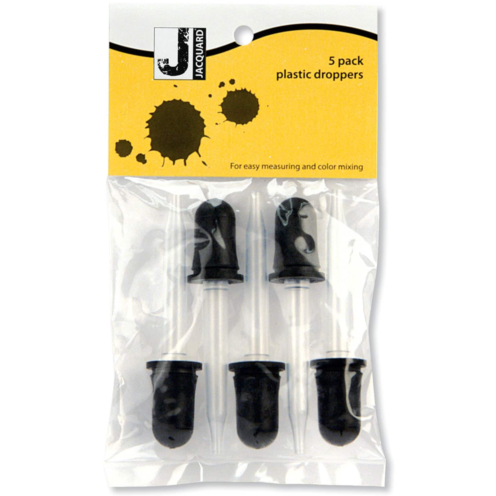 Jacquard Plastic Droppers, 5ct.