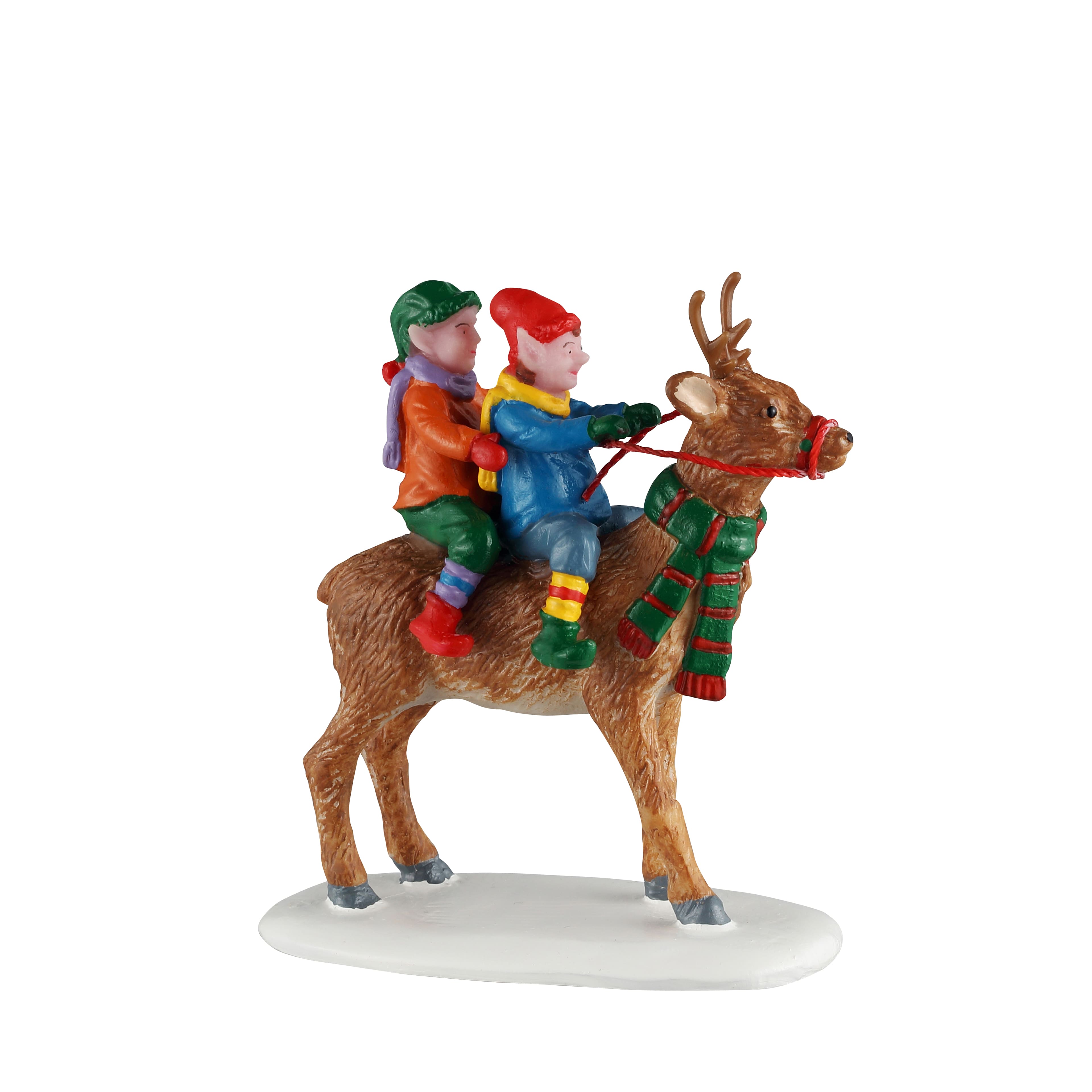 Lemax&#xAE; Santa&#x27;s Wonderland Reindeer Rides Figurine