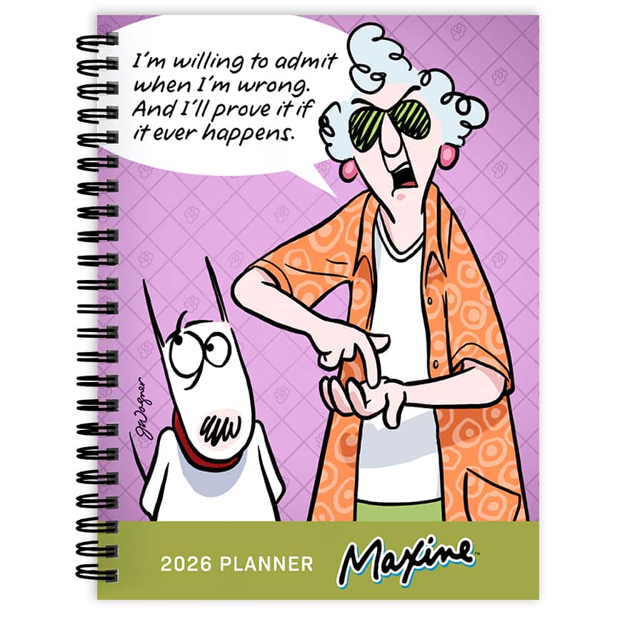 2026 Maxine Medium Weekly Monthly Planner