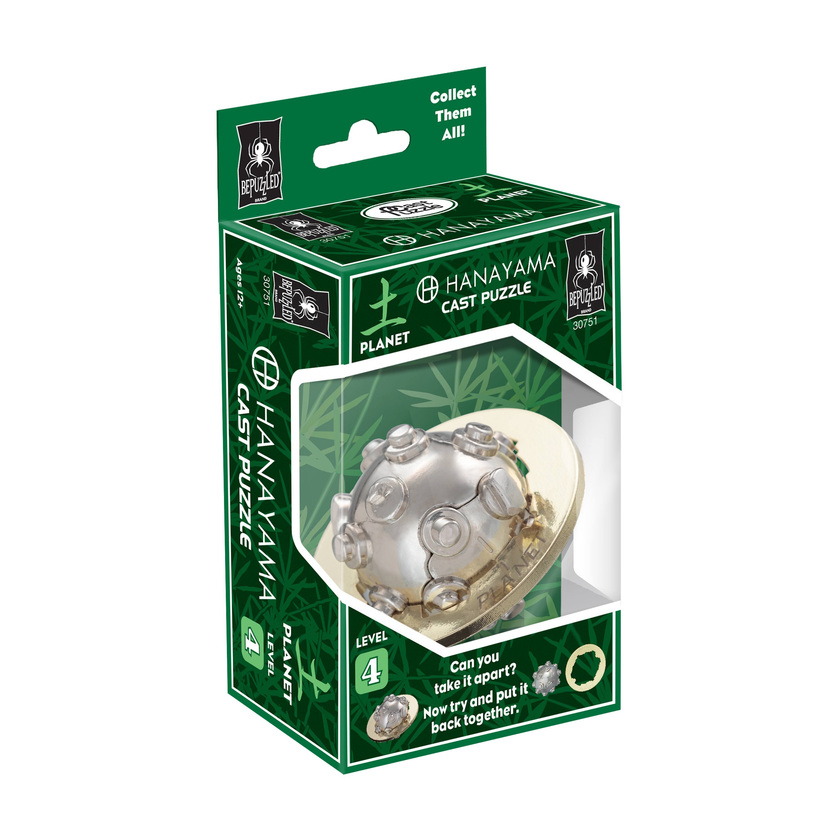 Hanayama Level 4 Cast Puzzle - Planet