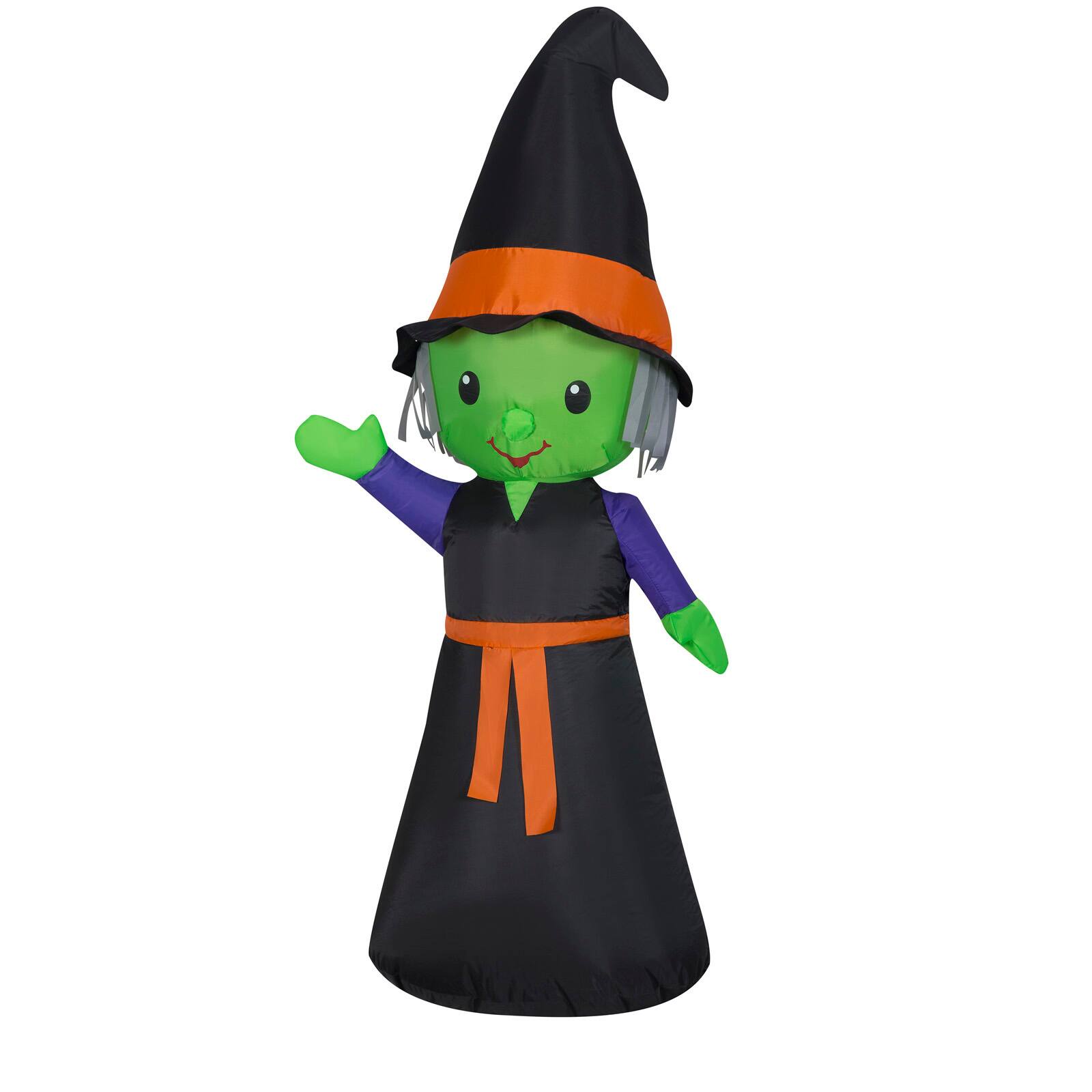 4ft. Airblown® Halloween Inflatable Cute Witch