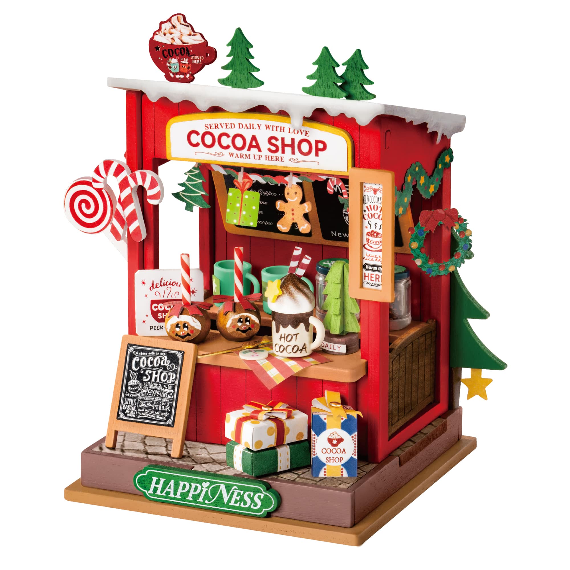 Rolife&#xAE; Cocoa Shop DIY Miniature House Kit