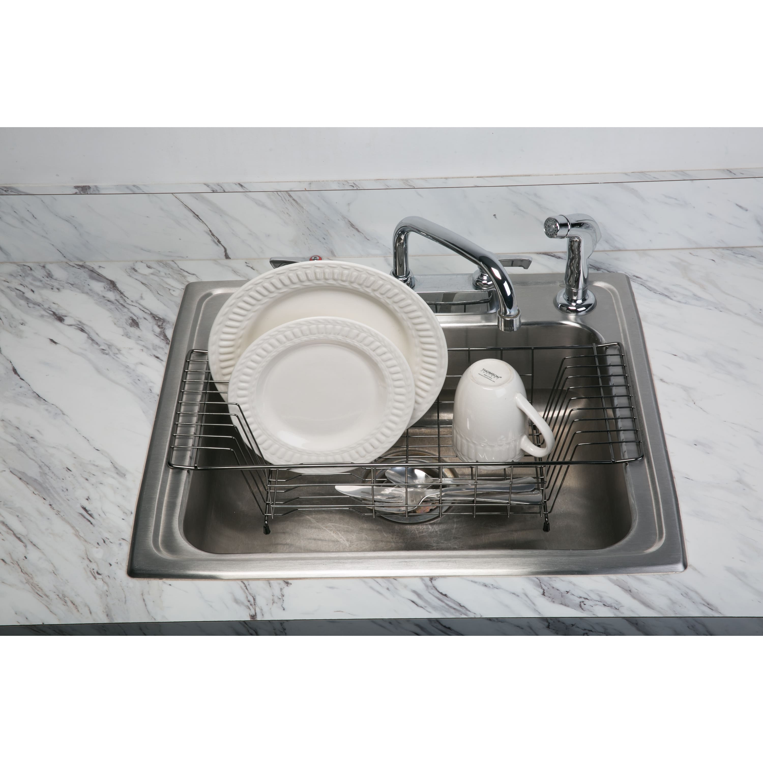 Kitchen Details Onyx Over the Sink Dish Rack