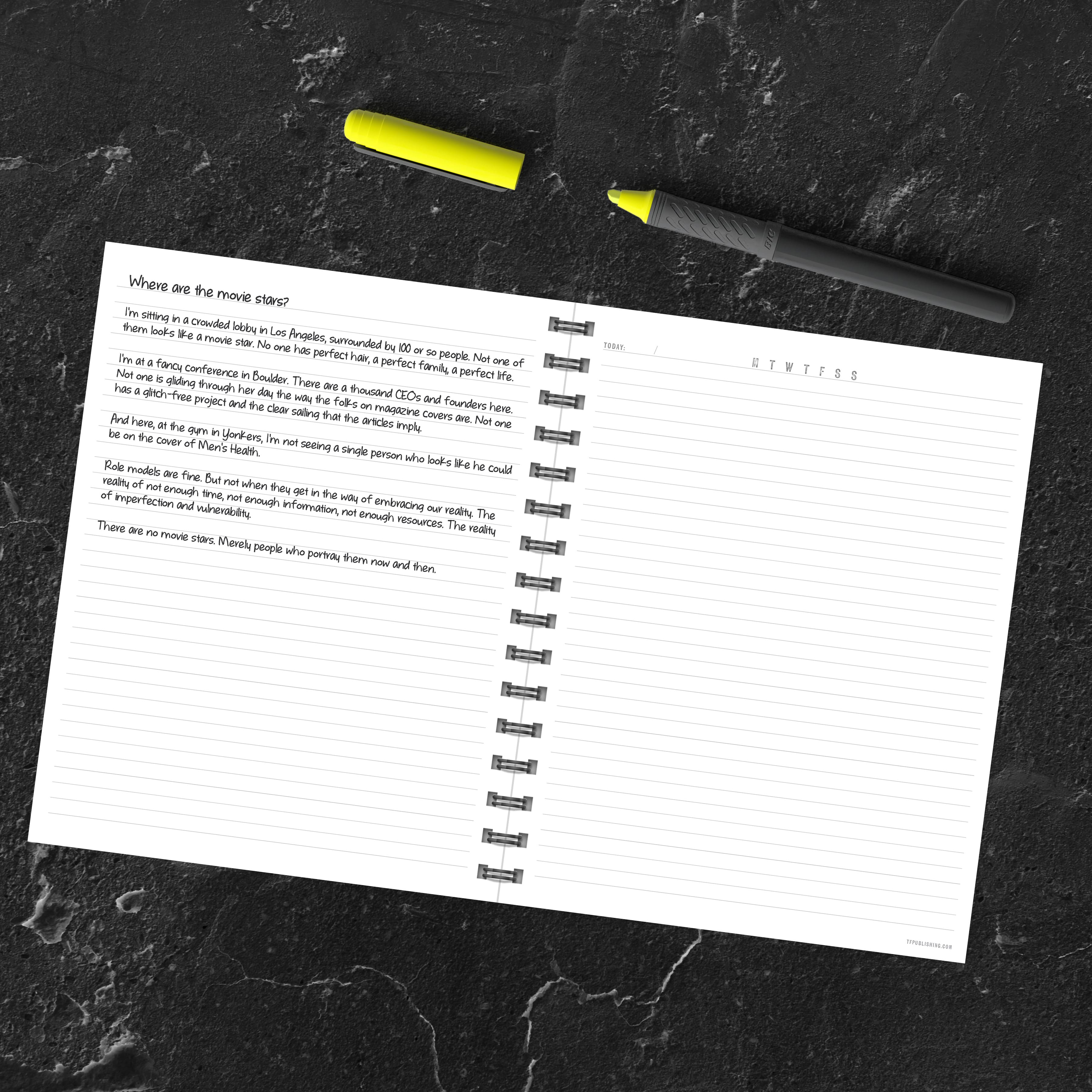 TF Publishing Indiana State Map Journal