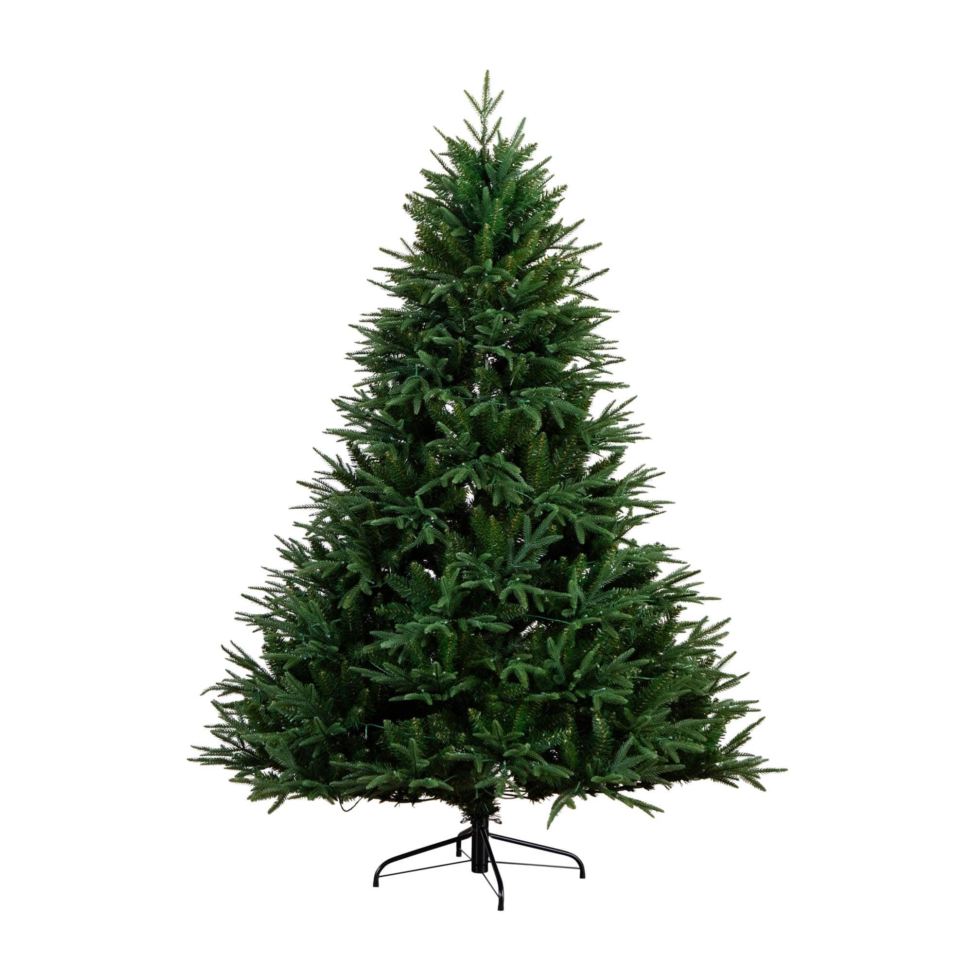 6ft. Pre-Lit Edmonton Fir Artificial Christmas Tree, Color Changing LED Lights