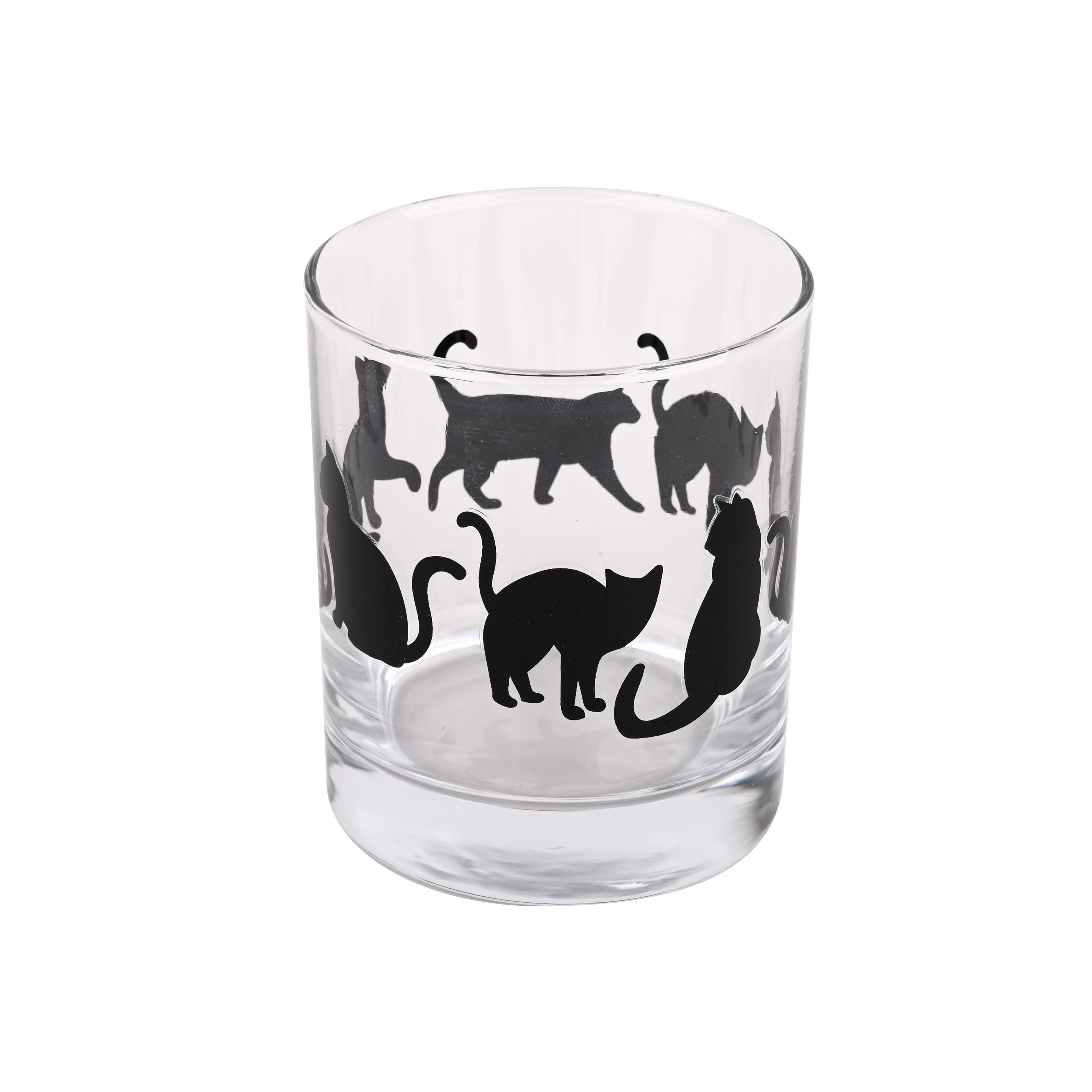 9oz. Black Cat Whiskey Glass by Ashland&#xAE;