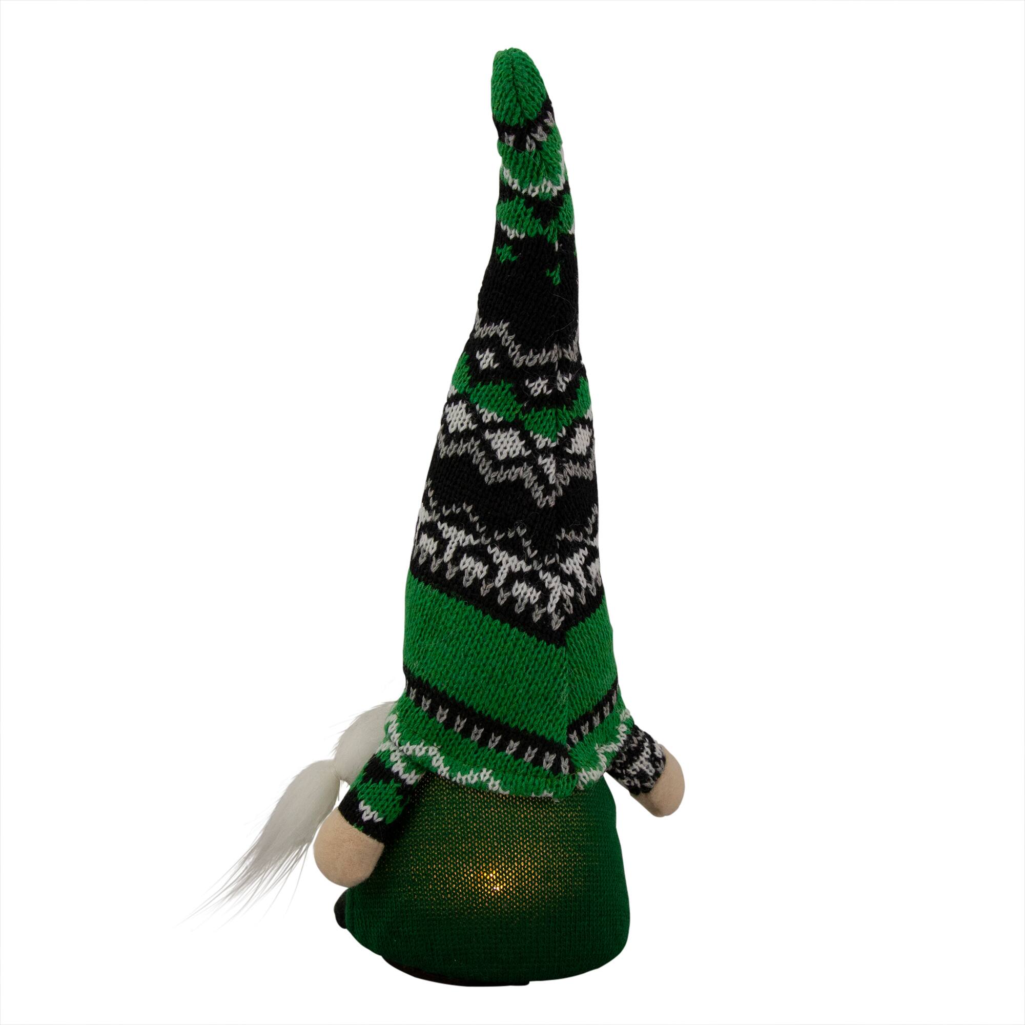 11.5&#x22; LED St. Patrick&#x27;s Day Gnome Decoration