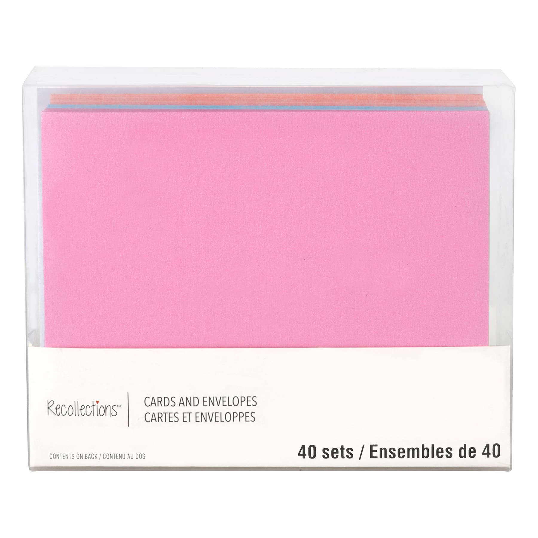 12 Packs: 40 ct. (480 total) 4.25" x 5.5" Shimmer Cards & Envelopes by Recollections™