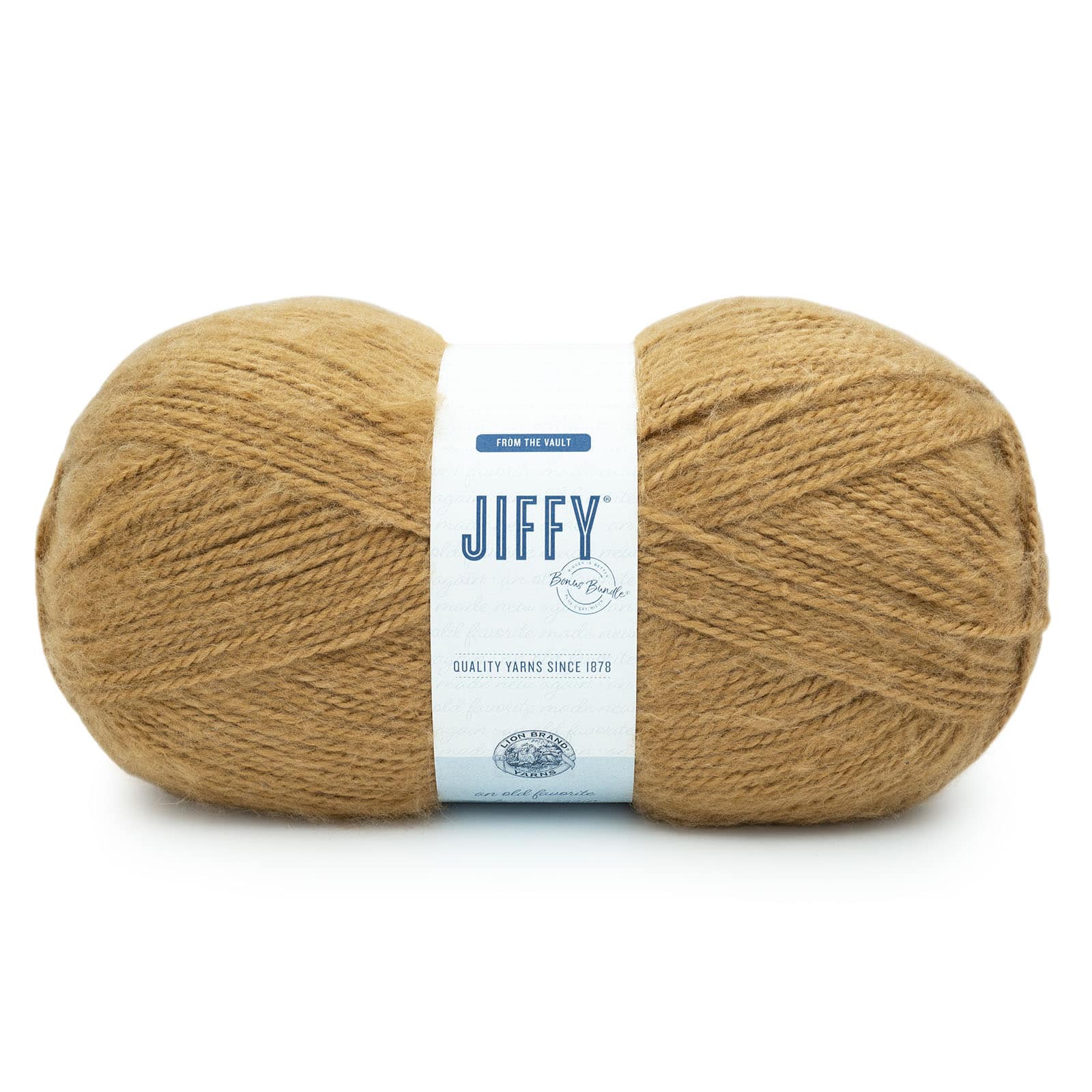 Lion Brand Jiffy Bonus Bundle Yarn - Clay, 681 yards