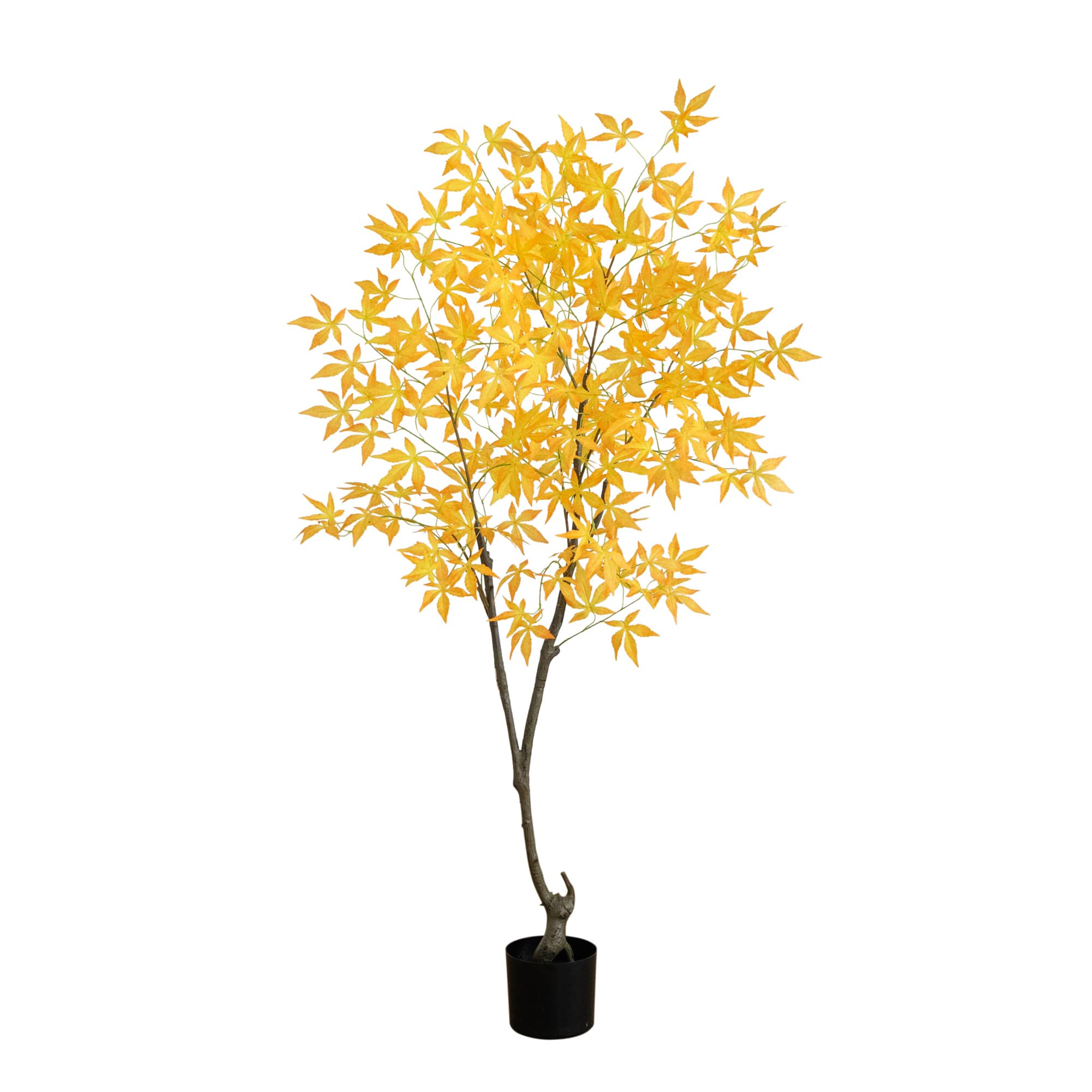 5ft. Yellow Autumn Maple Artificial Potted Tree