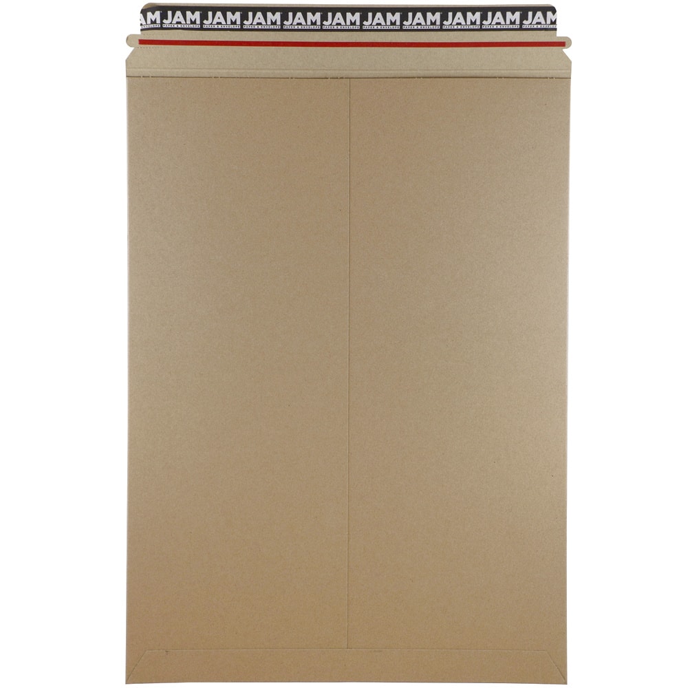 JAM Paper 13" x 18" Flat Photo Mailer Peel & Seal Closure Envelopes, 6ct.