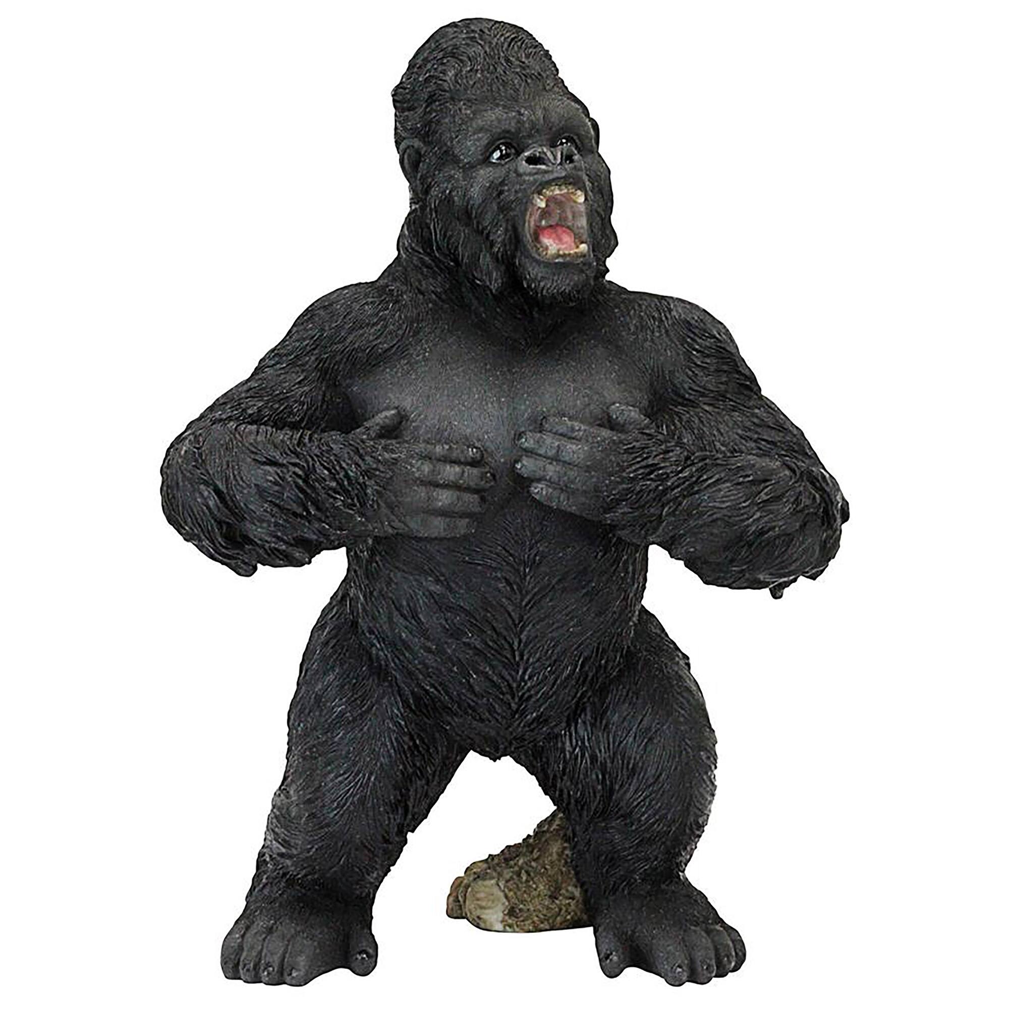 Design Toscano 14.5" Great Ape Monster Jungle Animal Statue