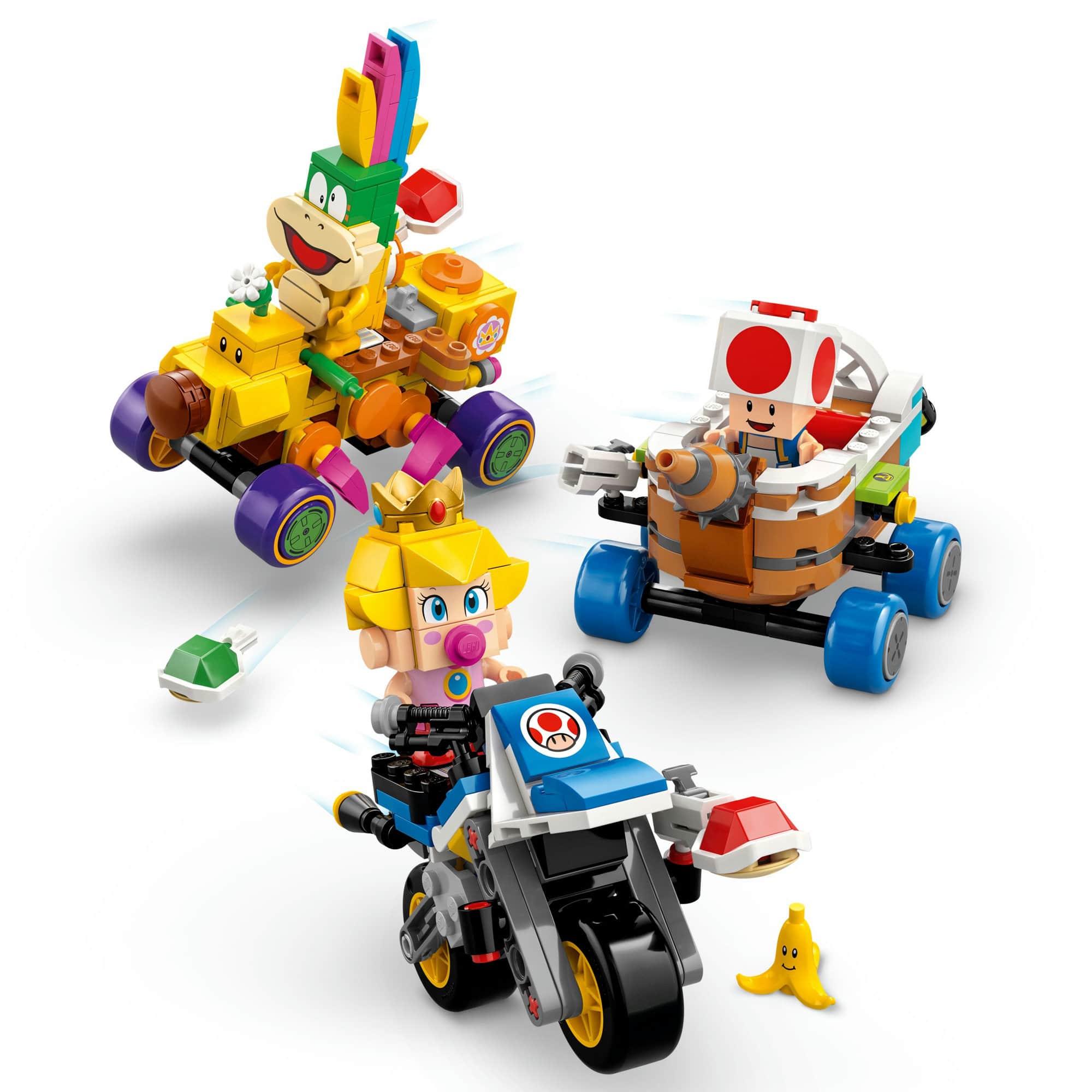 LEGO&#xAE; Super Mario&#x2122;: Mario Kart&#x2122; &#x2013; Baby Peach &#x26; Grand Prix Set, Racing Toy 72036