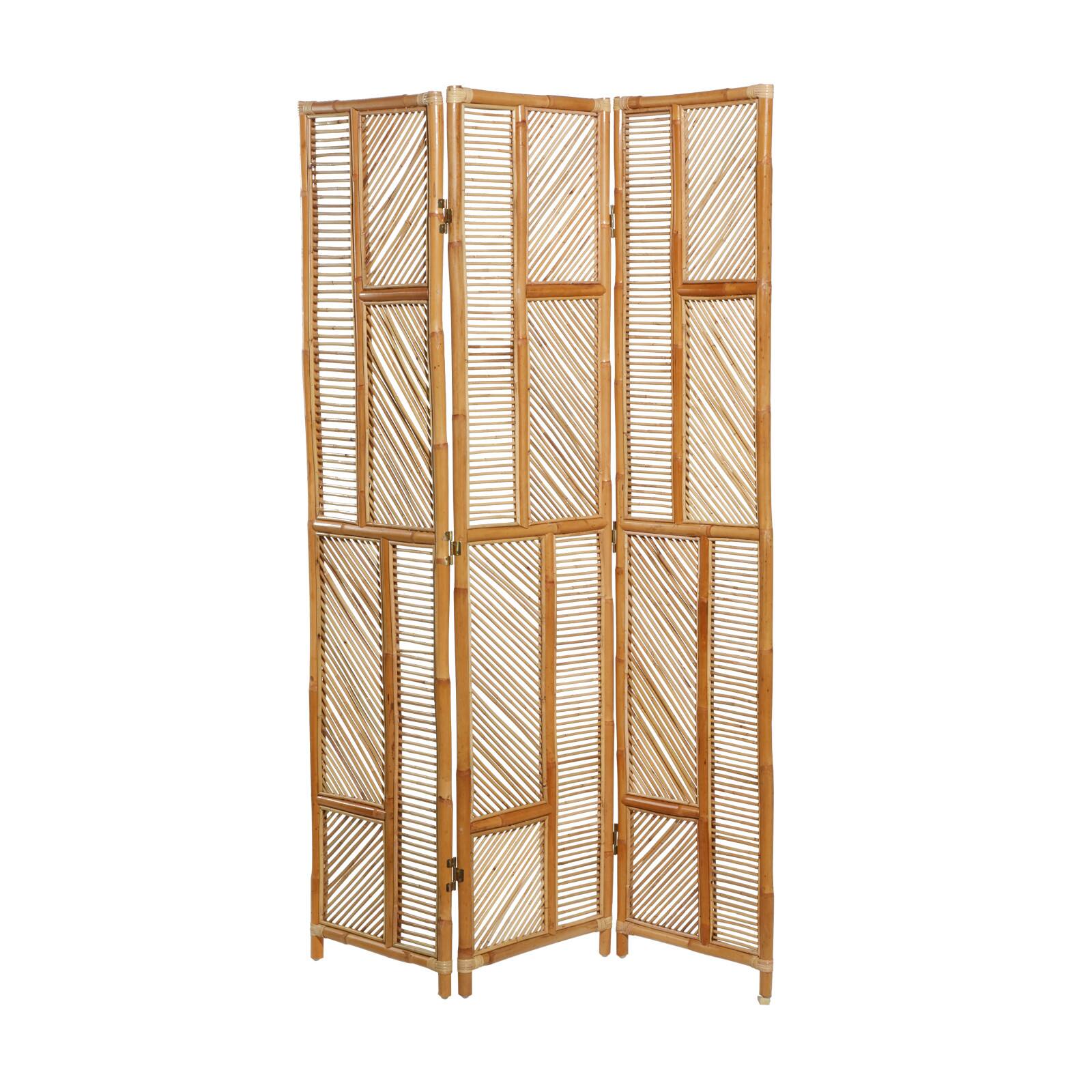 Brown Wood Contemporary Room Divider Screen, 71" x 52" x 1" Michaels