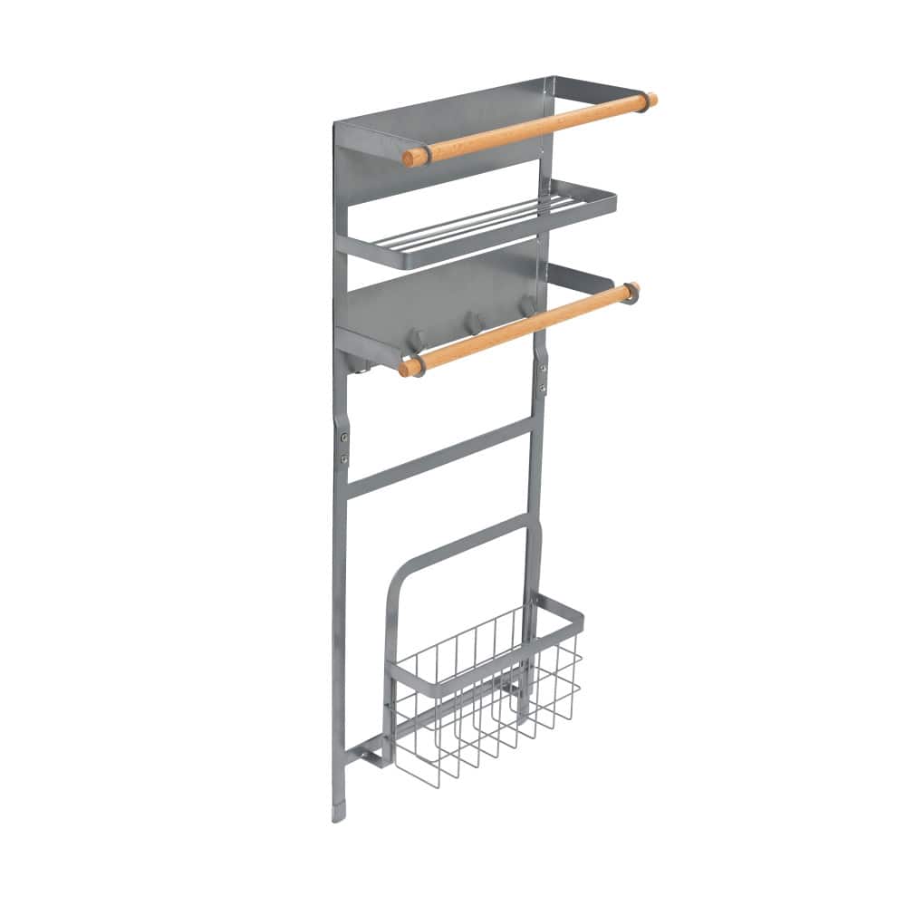 Household Essentials 26&#x22; Metal Magnetic Organizer Rack