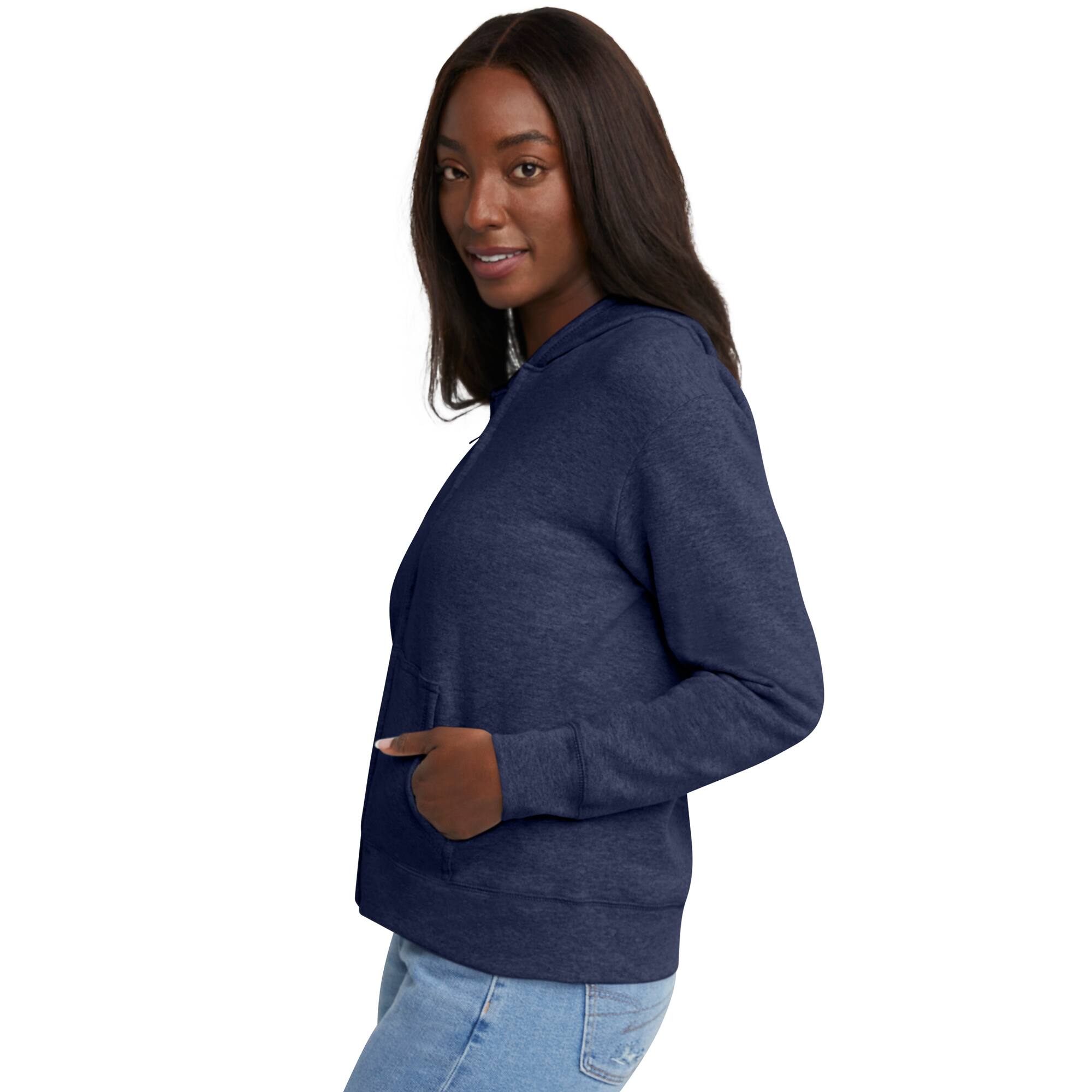 Hanes EcoSmart Full-Zip Women&#x27;s Hoodie