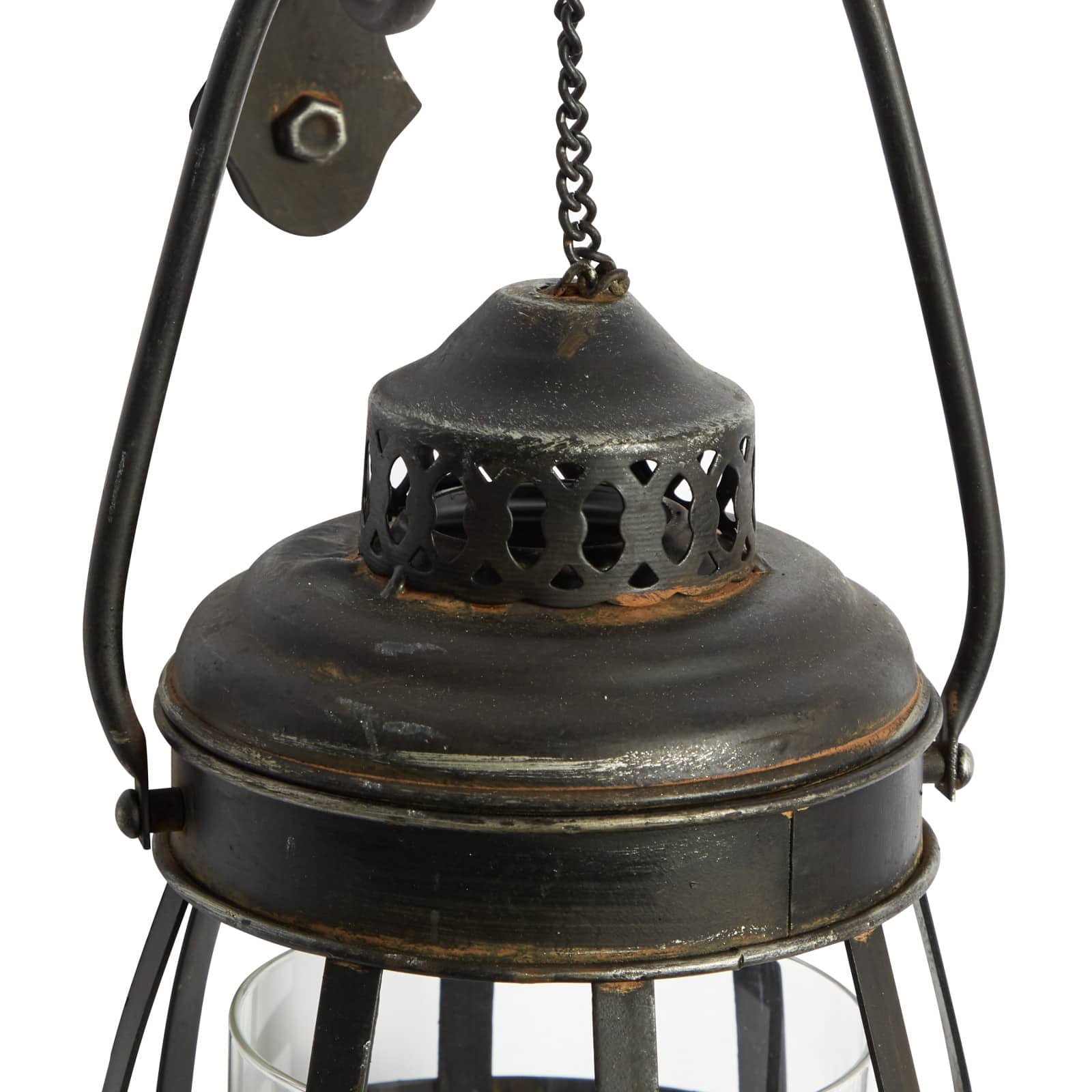 19'' Bronze Iron Rustic Candle Wall Sconce