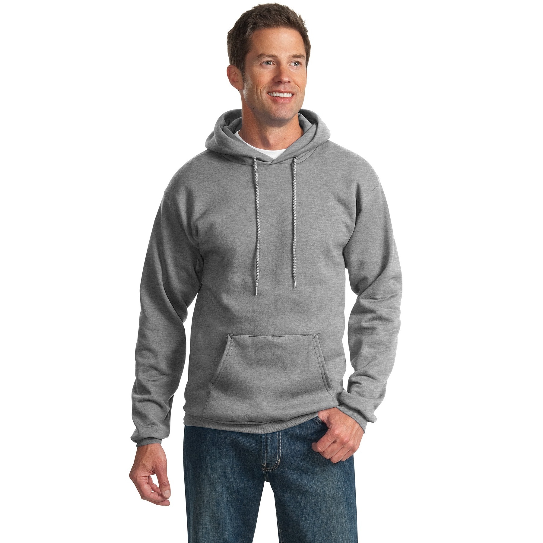 Port & Company® Neutrals Essential Fleece Pullover Hooded Sweatshirt