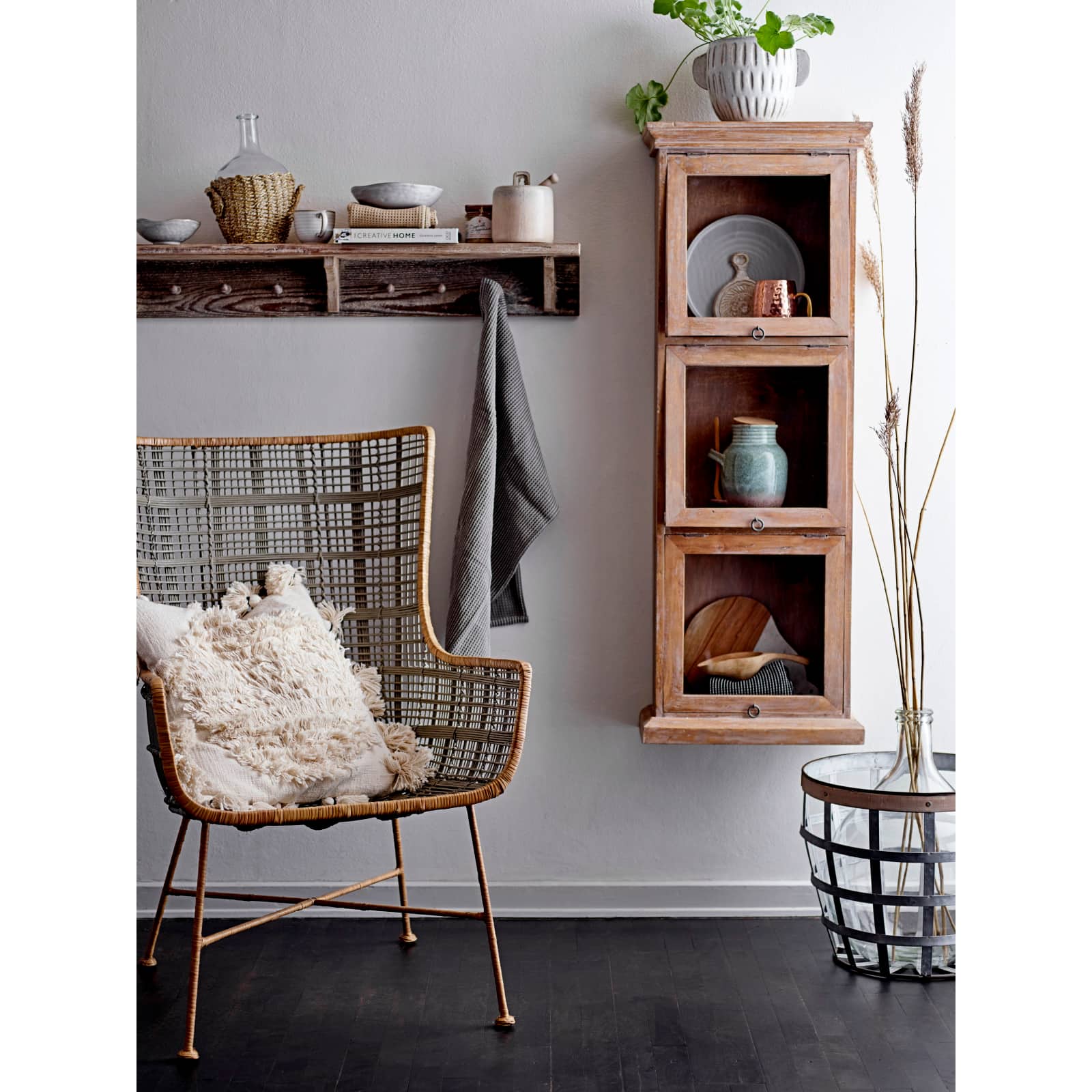 Hello Honey® 18.5'' Decorative Glass Bottle