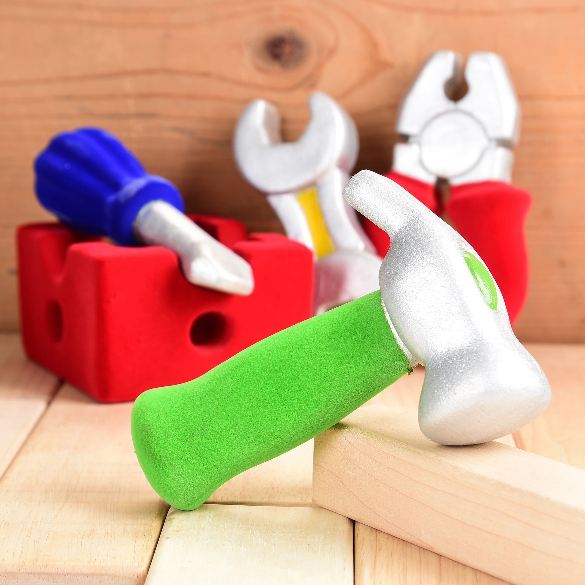 Rubbabu Pretend Play Tool Set with Caddy