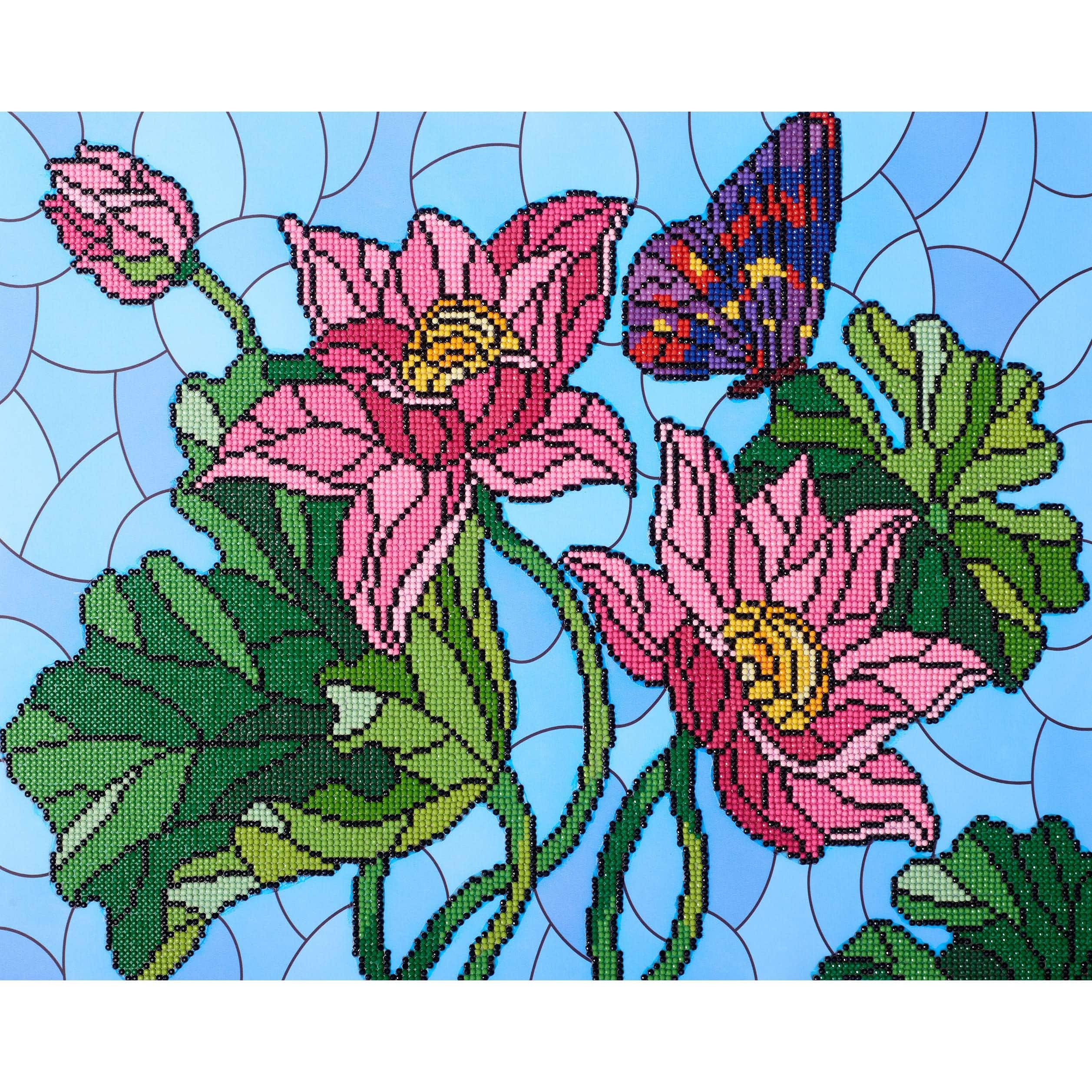 Diamond Art Stain Glass Flower Advanced Kit Michaels Diamond Art Stain Glass Flower Advanced Kit Michaels