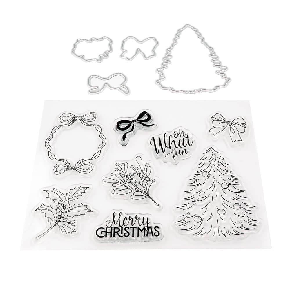 Oh What Fun Clear Stamp & Die Set by Recollections™