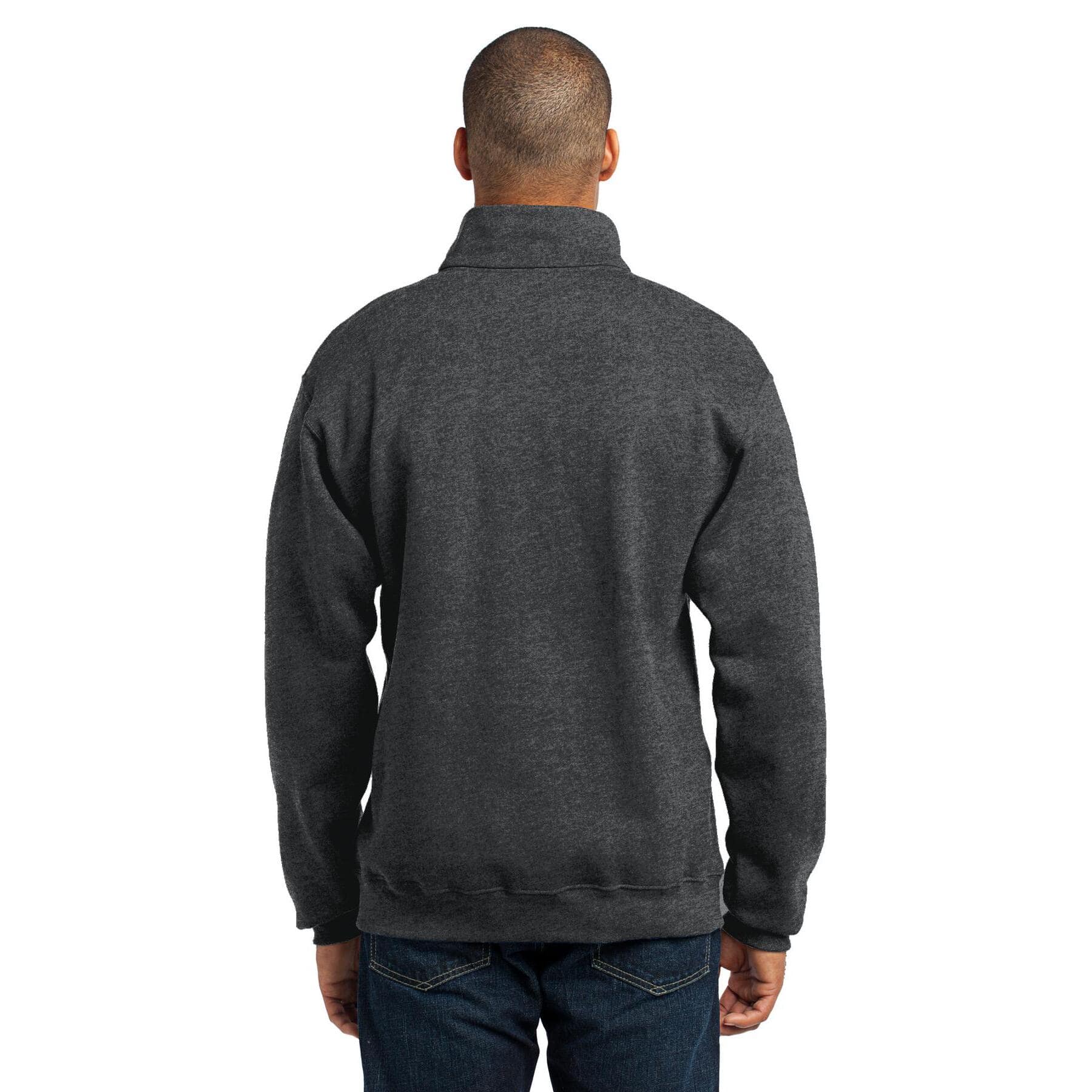 JERZEES® NuBlend® 1/4-Zip Cadet Collar Sweatshirt