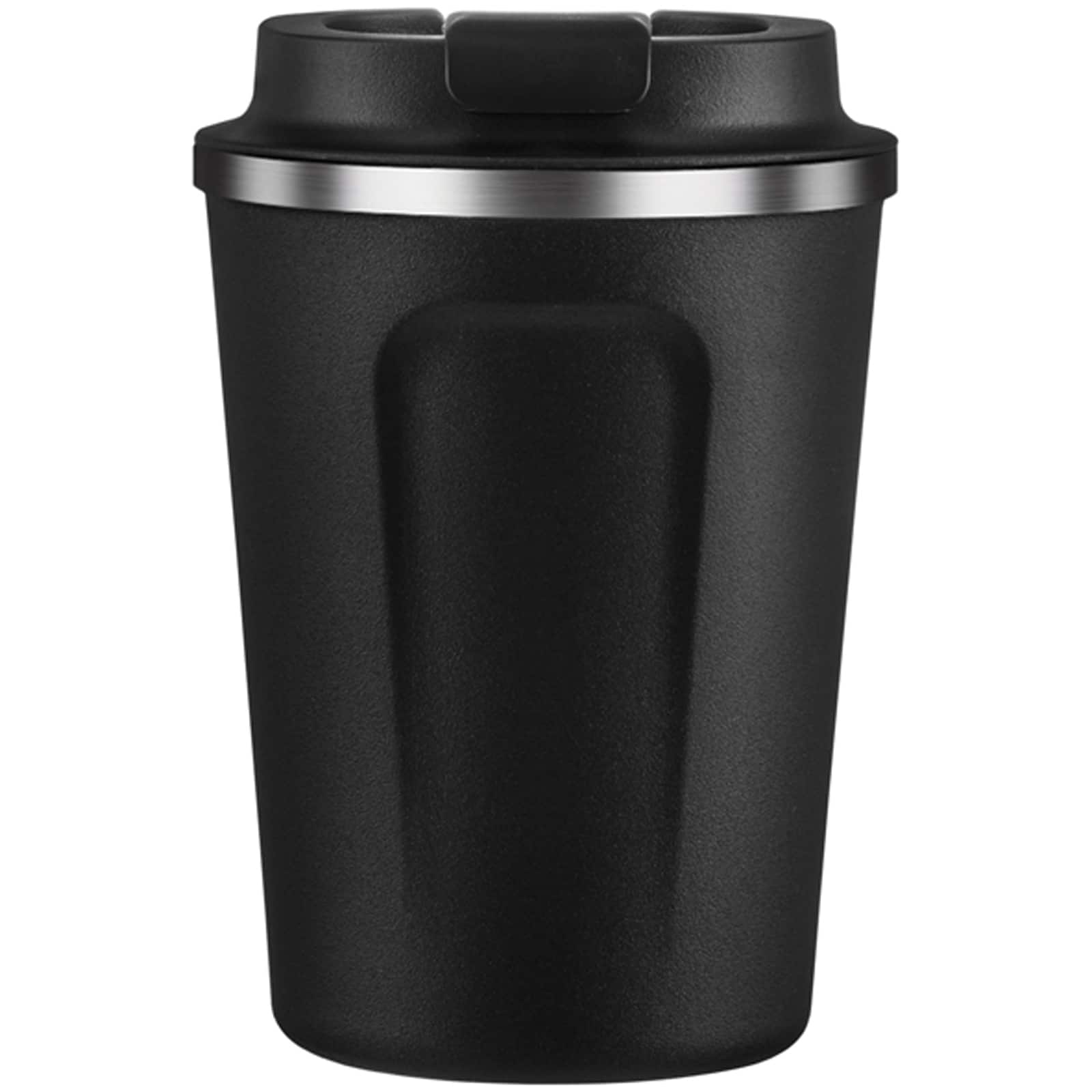 Asobu&#xAE; 13oz. Black Compact Caf&#xE9; Insulated Travel Mug