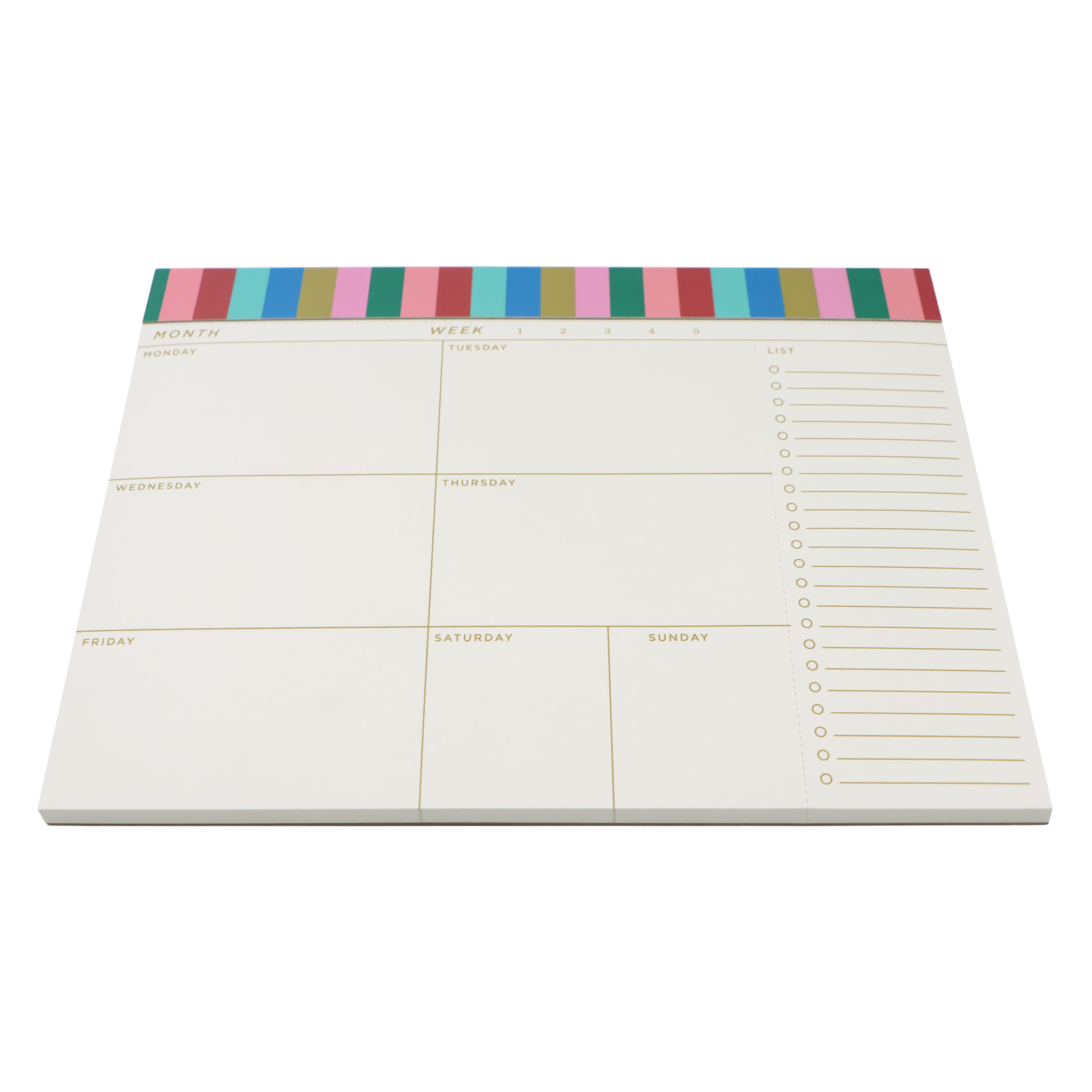 Assorted 10&#x22; x 7.5&#x22; Month Week Planner by Fab Finds