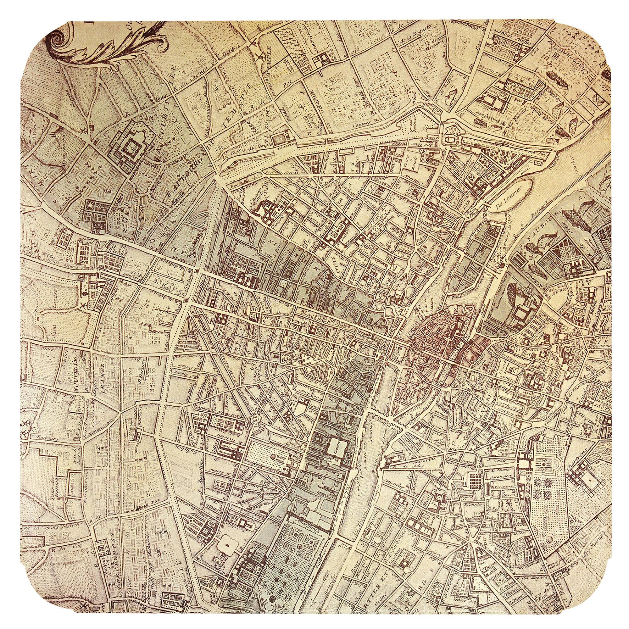 Design Toscano 2ft. Tour Eiffel Sculptural Metal Side Table