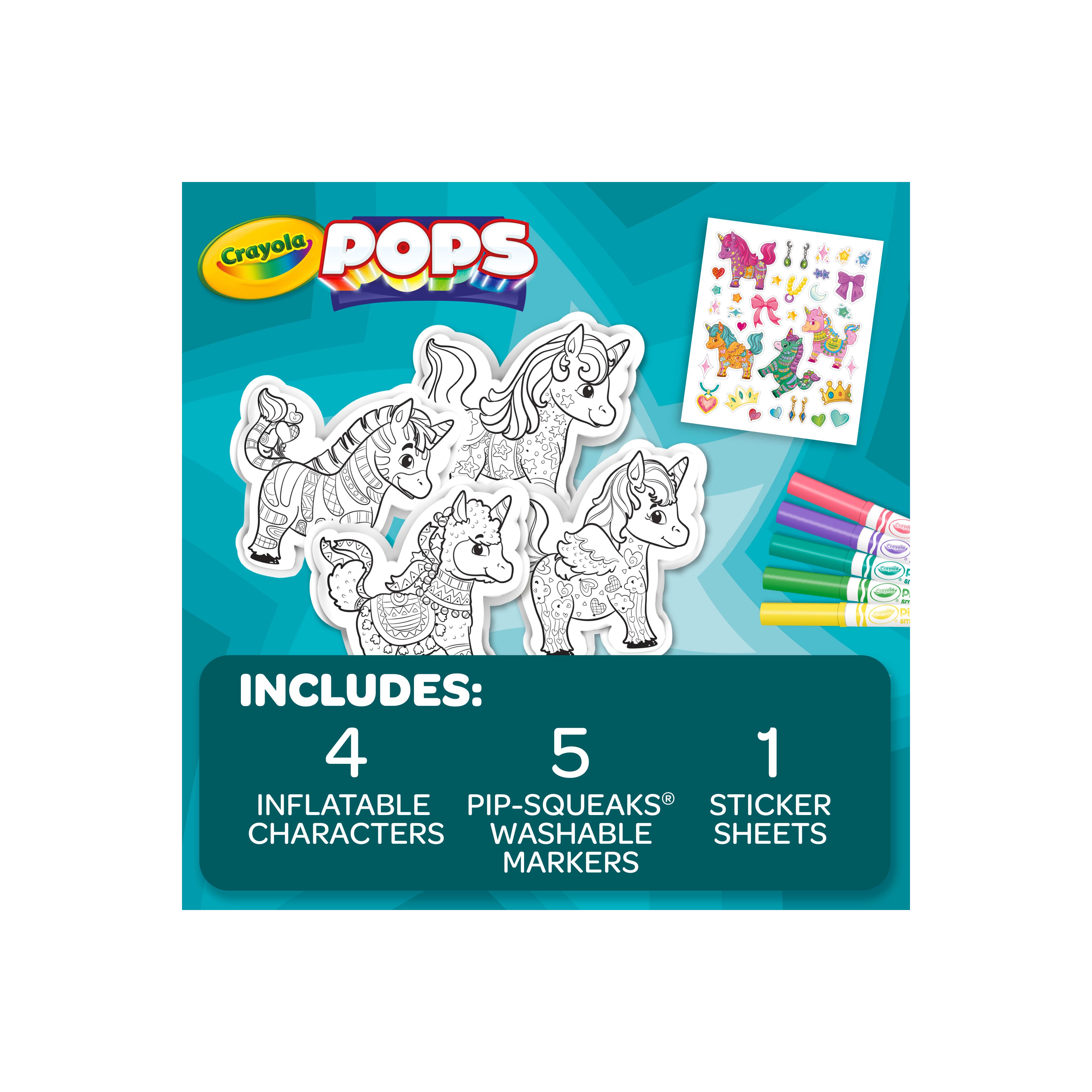 Crayola&#xAE; Pops Unicorns 3D Activity Set