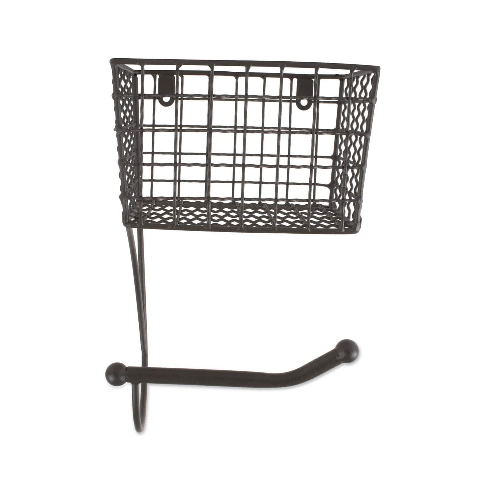 DII® Gray Farmhouse Toilet Paper Holder