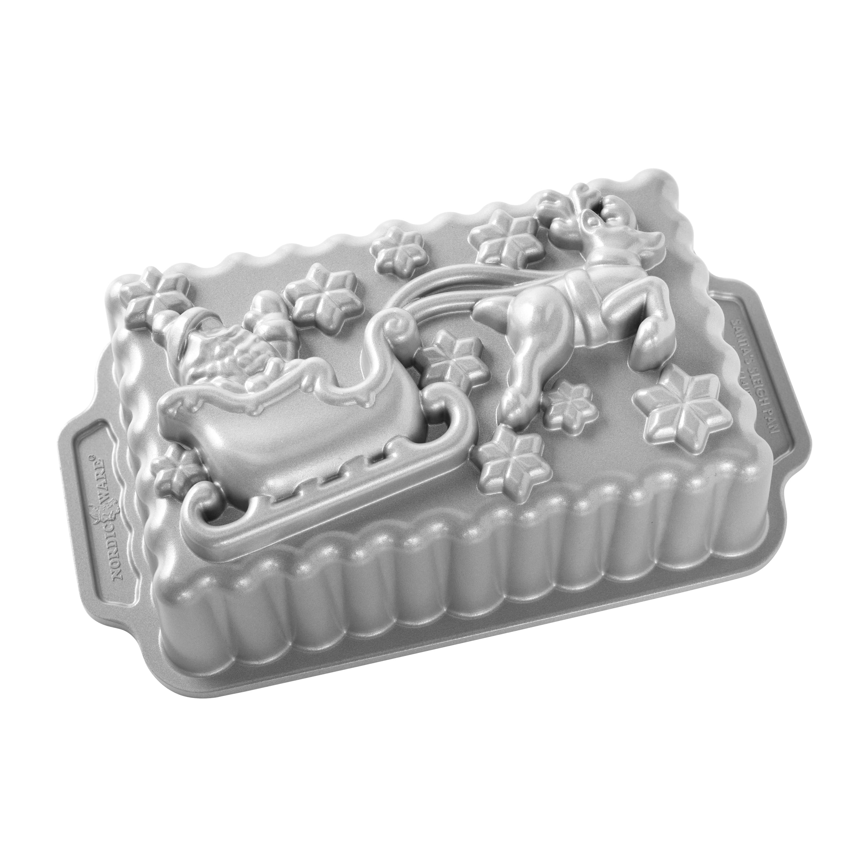 Nordic Ware Santa's Sleight Loaf Pan