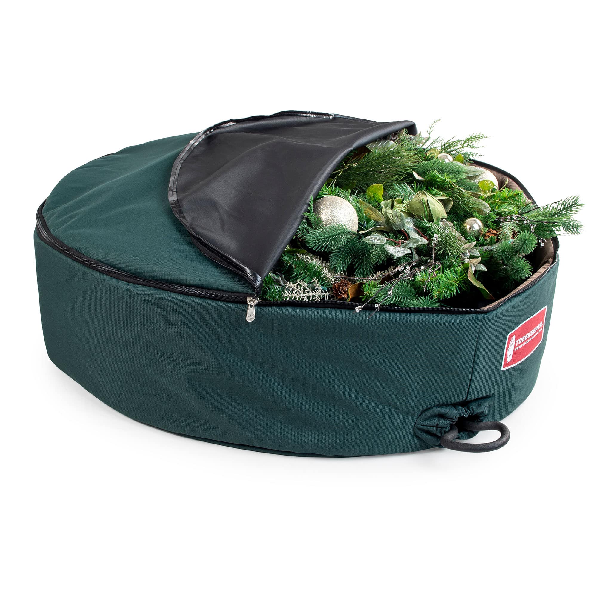 Tree Keeper Premium Christmas Wreath Storage Bag with Direct-Suspend Handle 