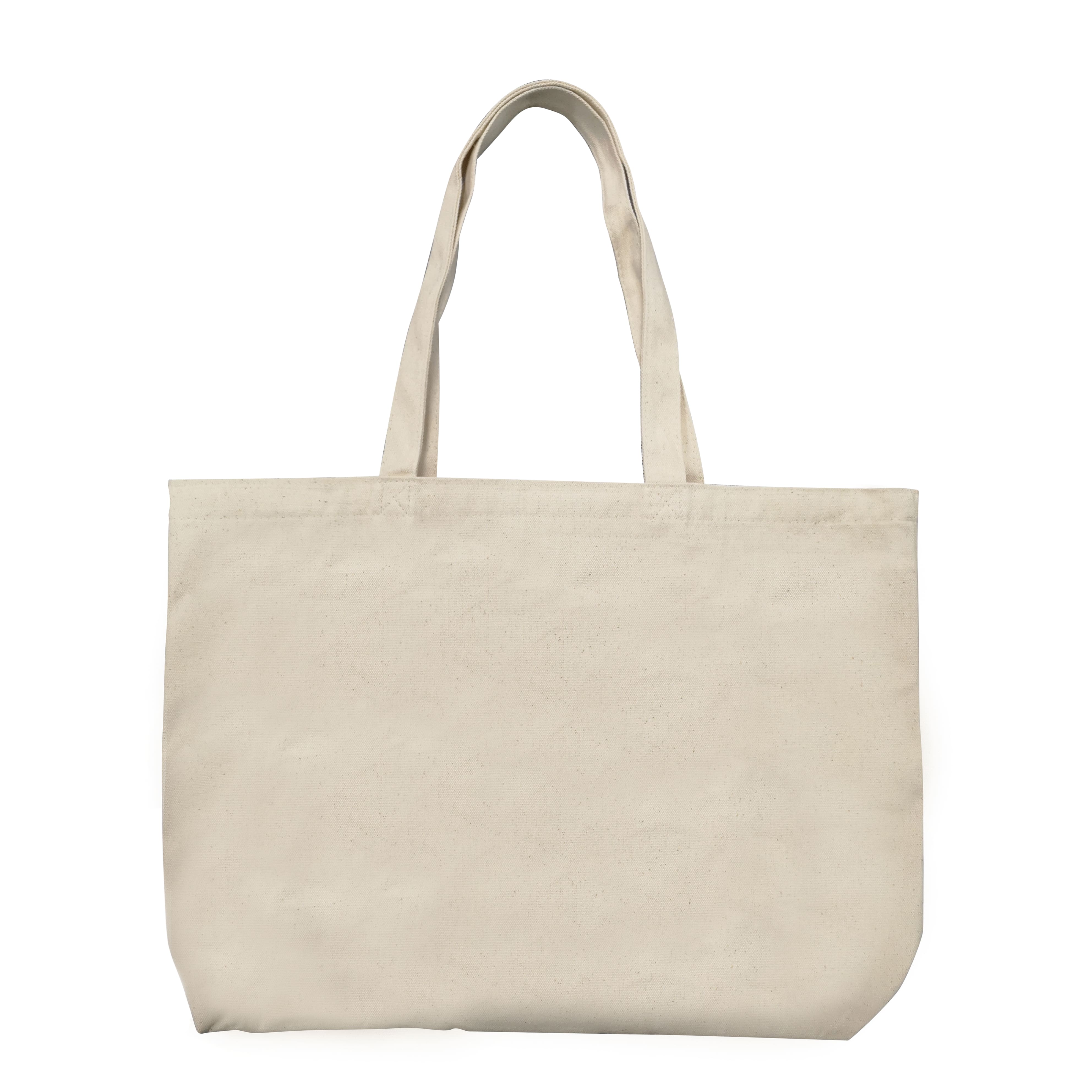 12 Pack: Natural Canvas Tote Bag by Make Market®